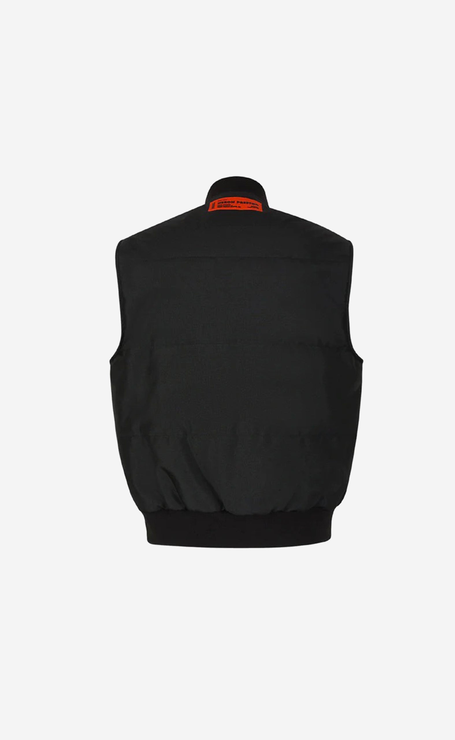HPC QUILTED NYLON VEST BLACK WHITE