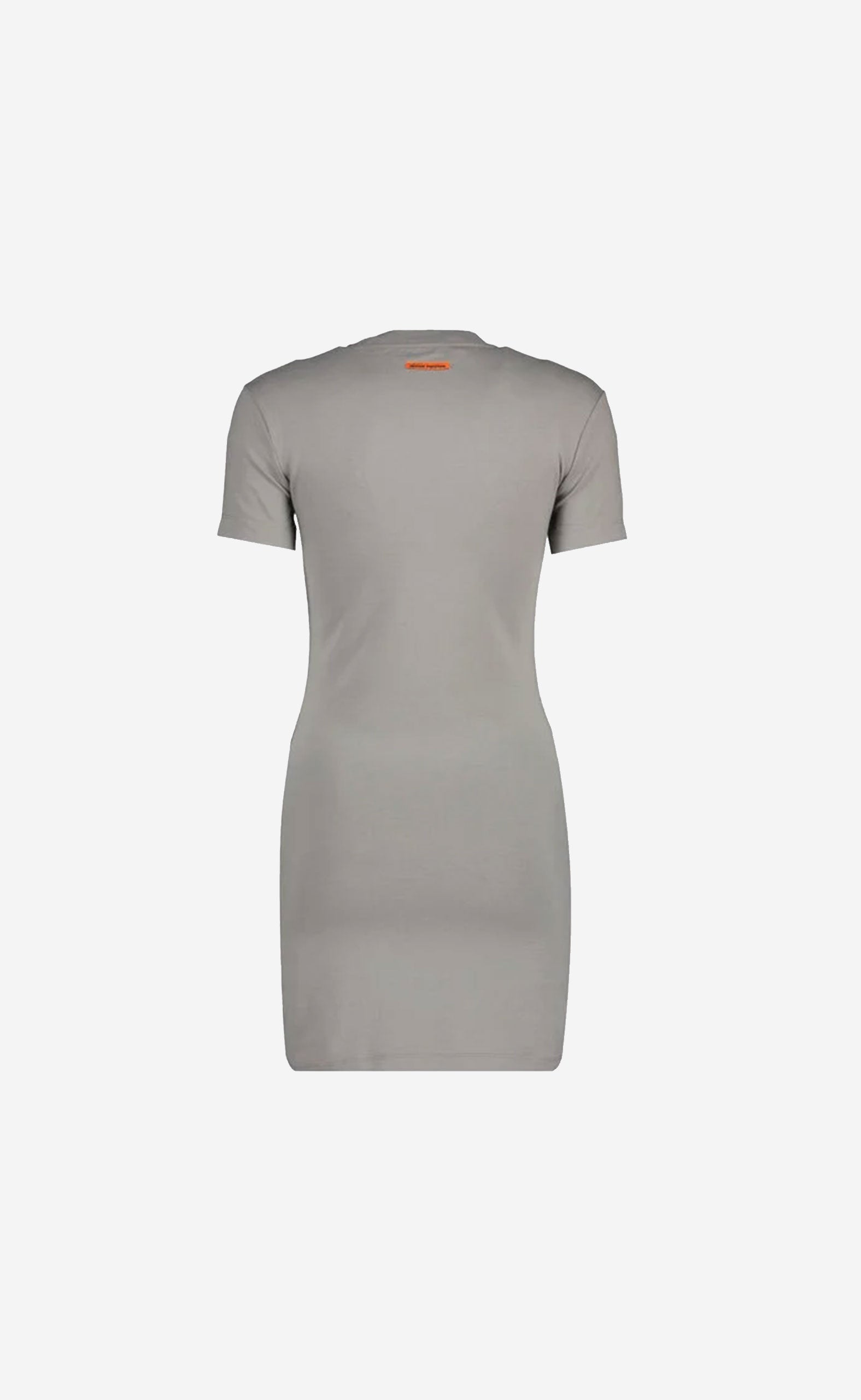 HPNY EMB SS DRESS GREY WHITE
