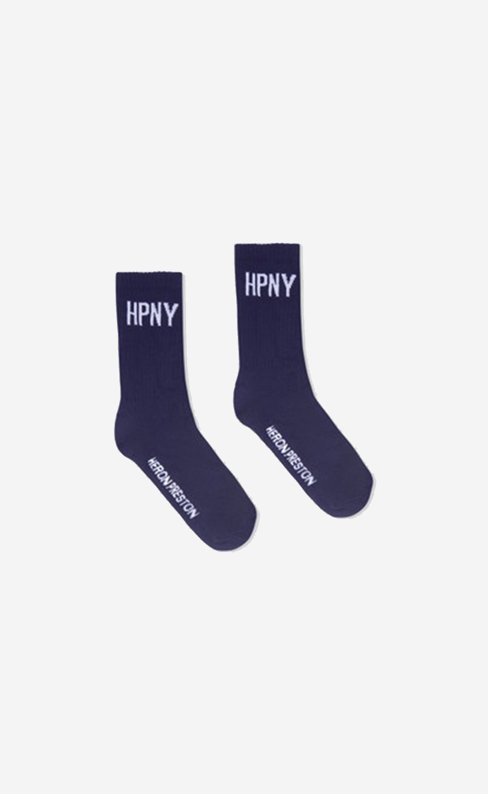 HPNY LONG SOCKS PURPLE WHITE