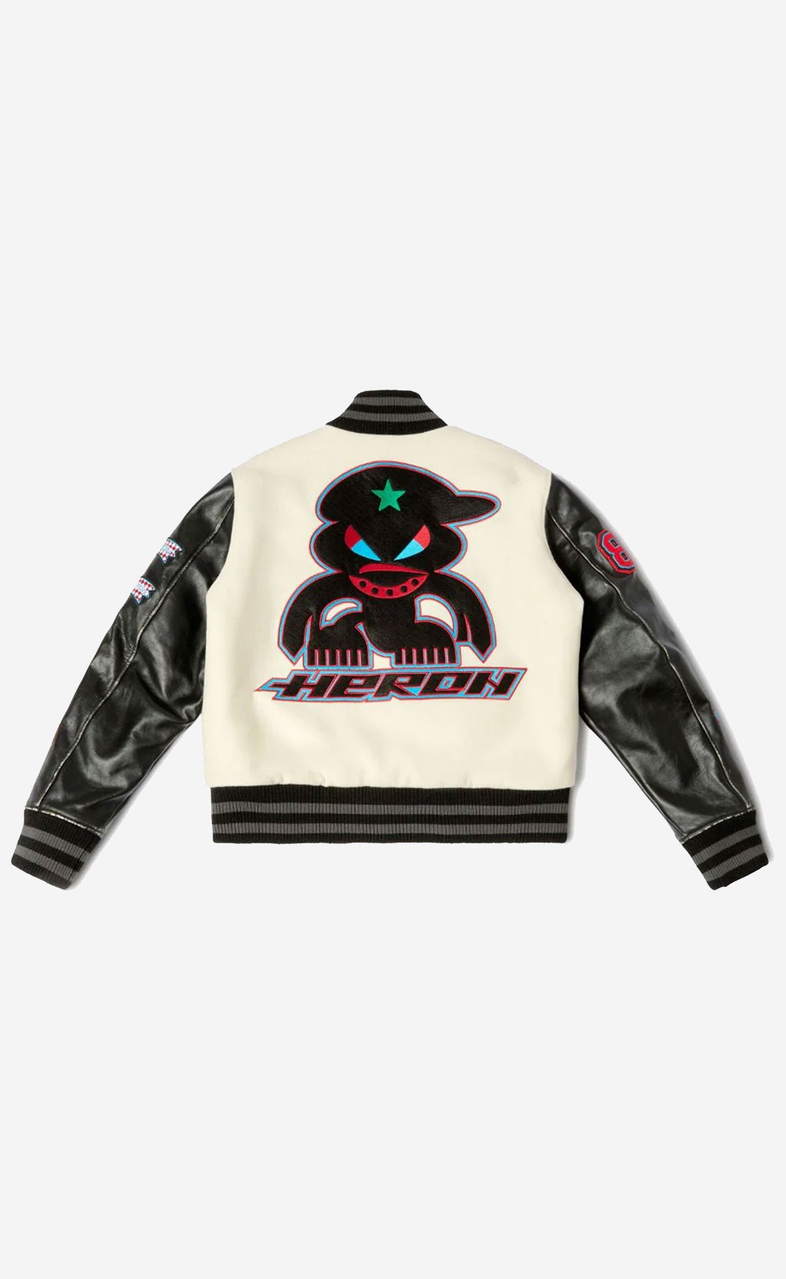 HP PATCHES VARSITY IVORY RED