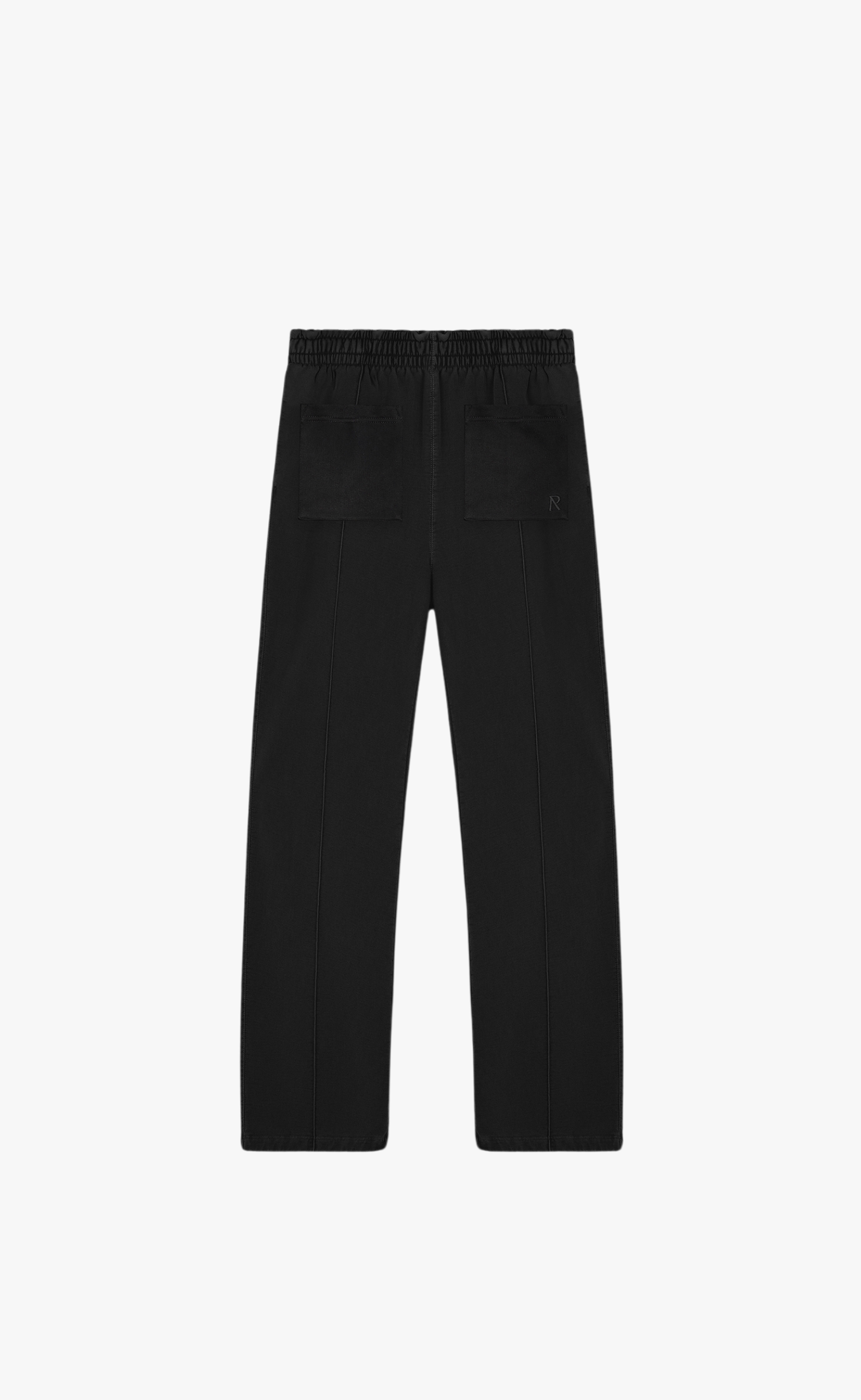 INITIAL BLACK SWEATPANTS