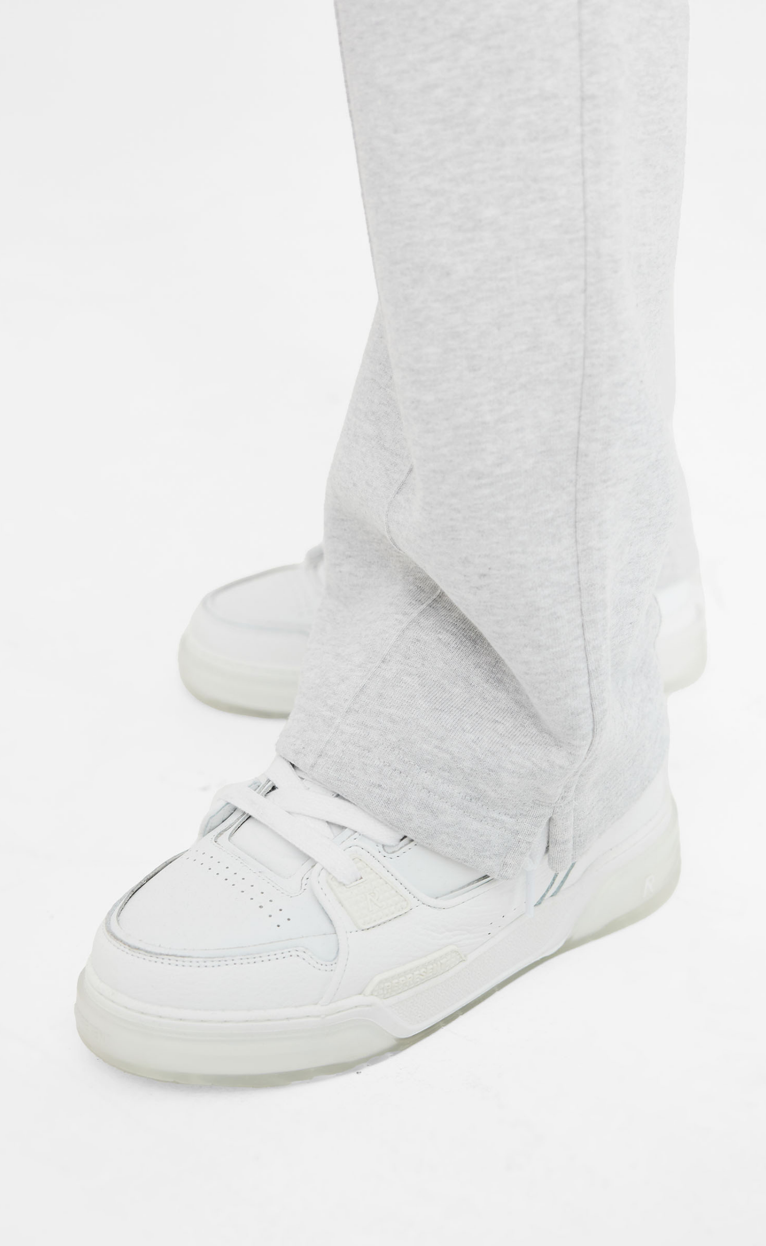 INITIAL ICE GREY MARL SWEATPANTS