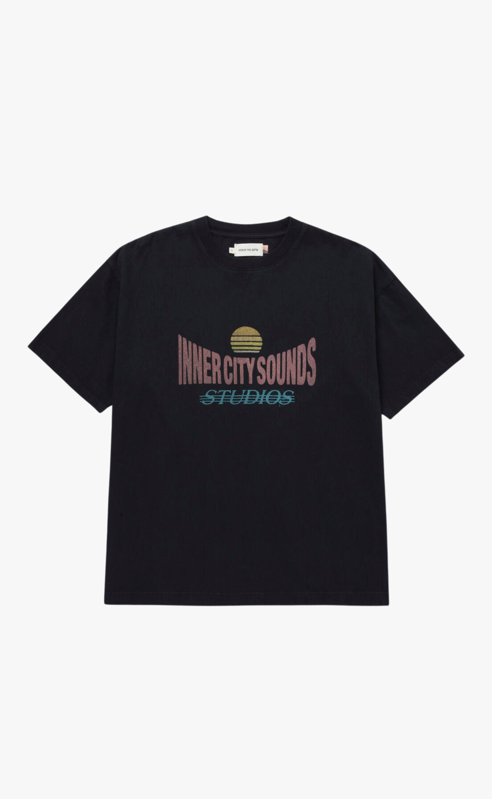 INNER CITY SOUNDS BLACK T-SHIRT