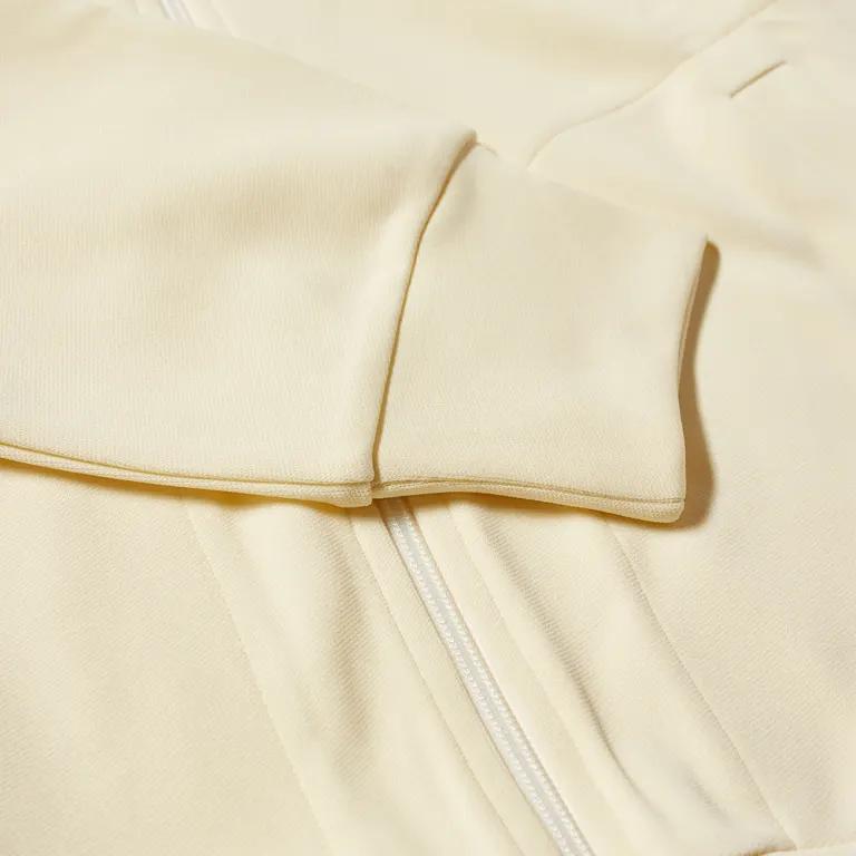 IVORY PLAY ZIP HOODED SWEATSHIRT