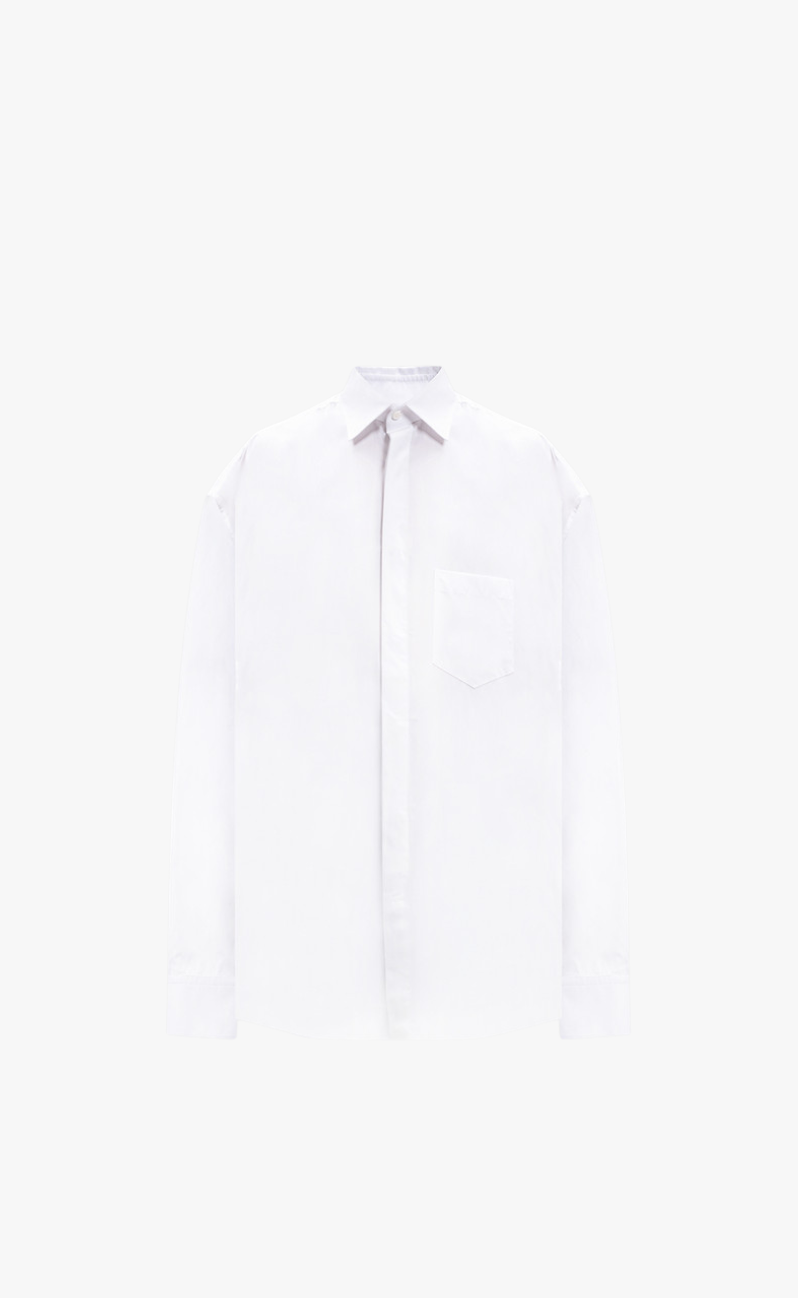 JACQUARD MONOGRAM CLASSIC WHITE SHIRT