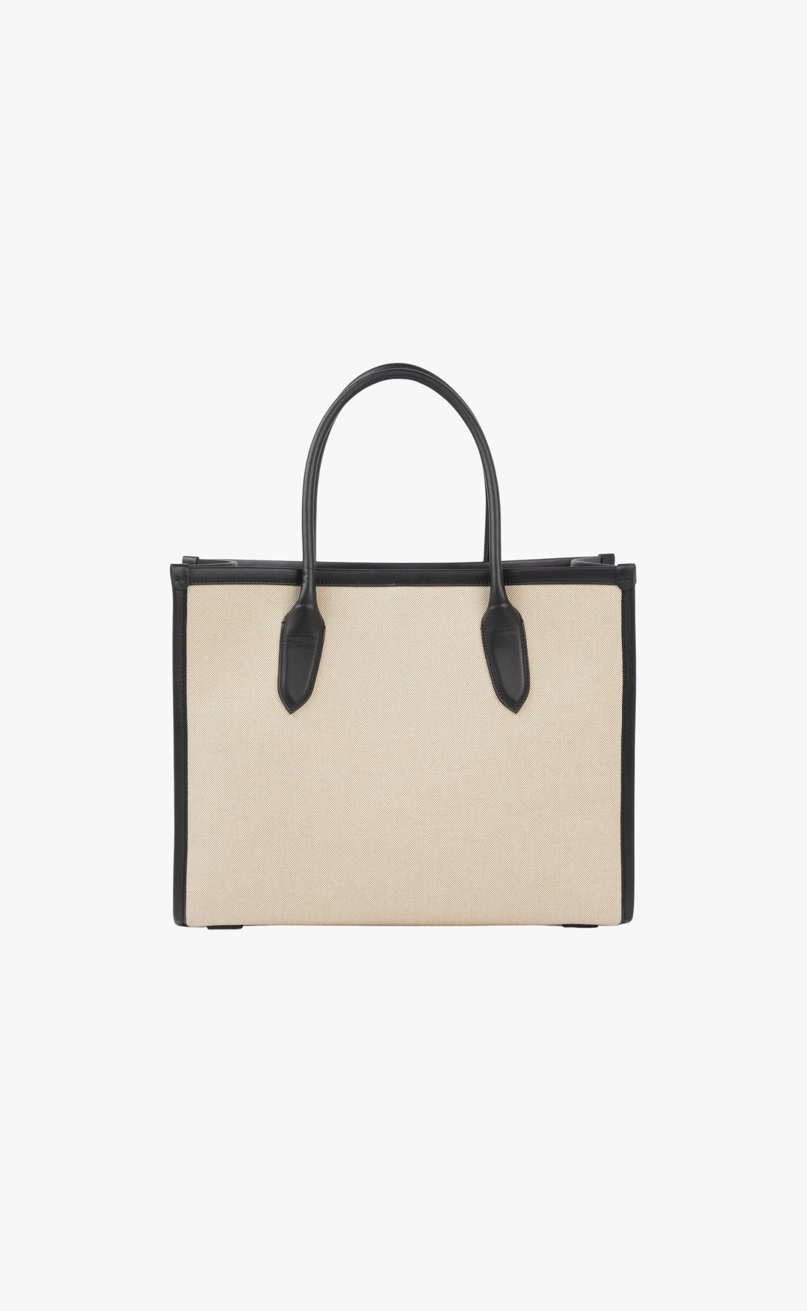 KENZO 18' LARGE CANVAS TOTE BLACK BAG