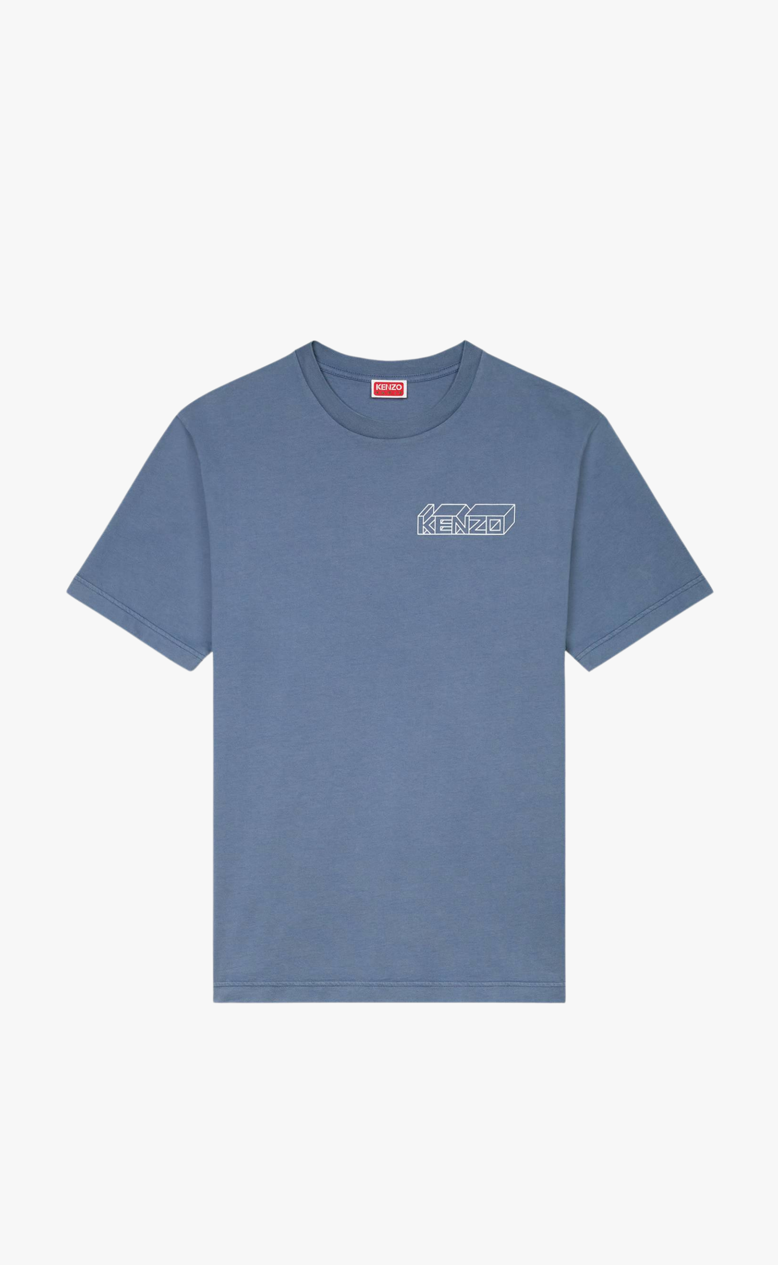 KENZO KUBE CLASSIC BLUE T-SHIRT