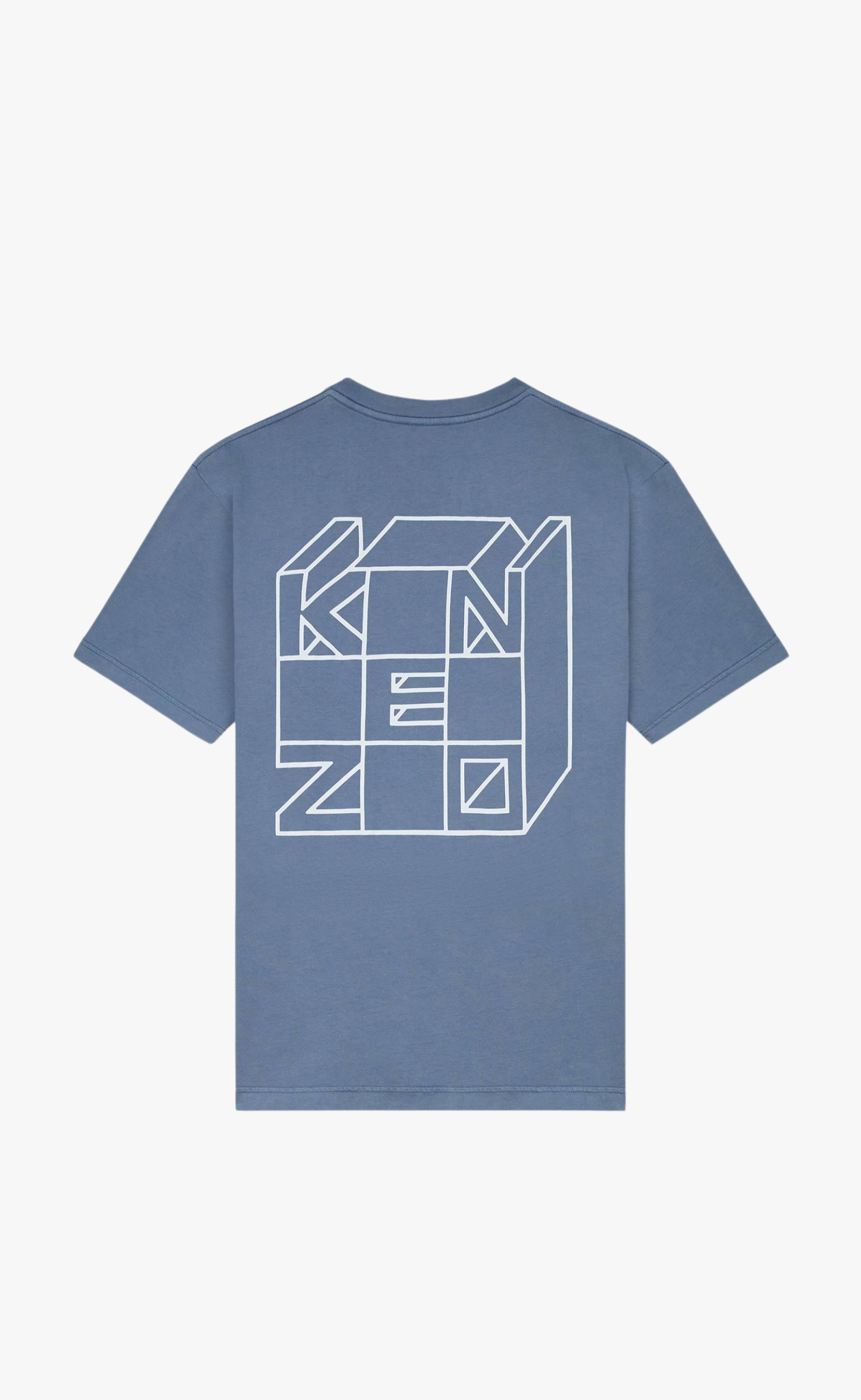 KENZO KUBE CLASSIC BLUE T-SHIRT