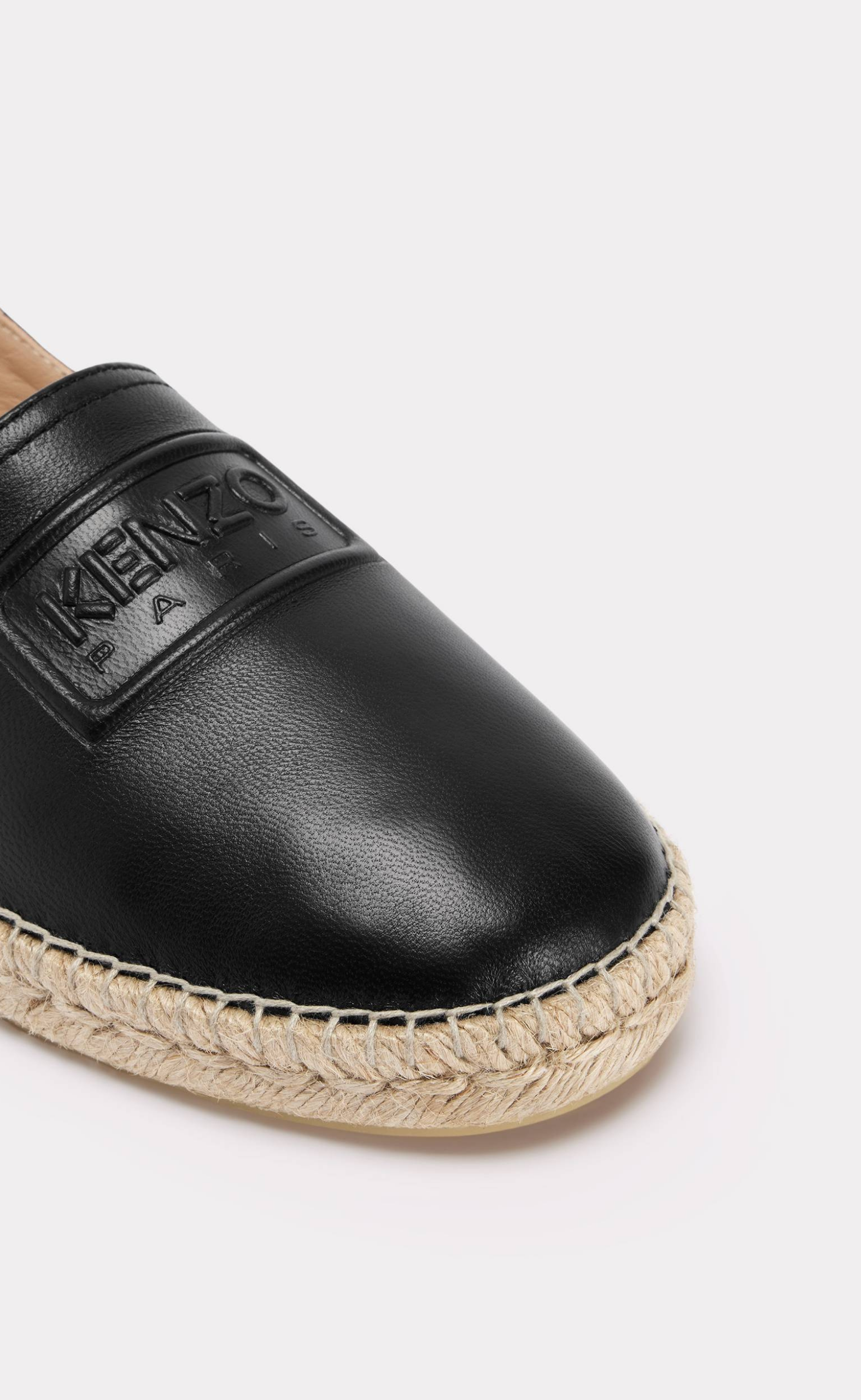 KENZO SLIP-ON BLACK ESPADRILLE