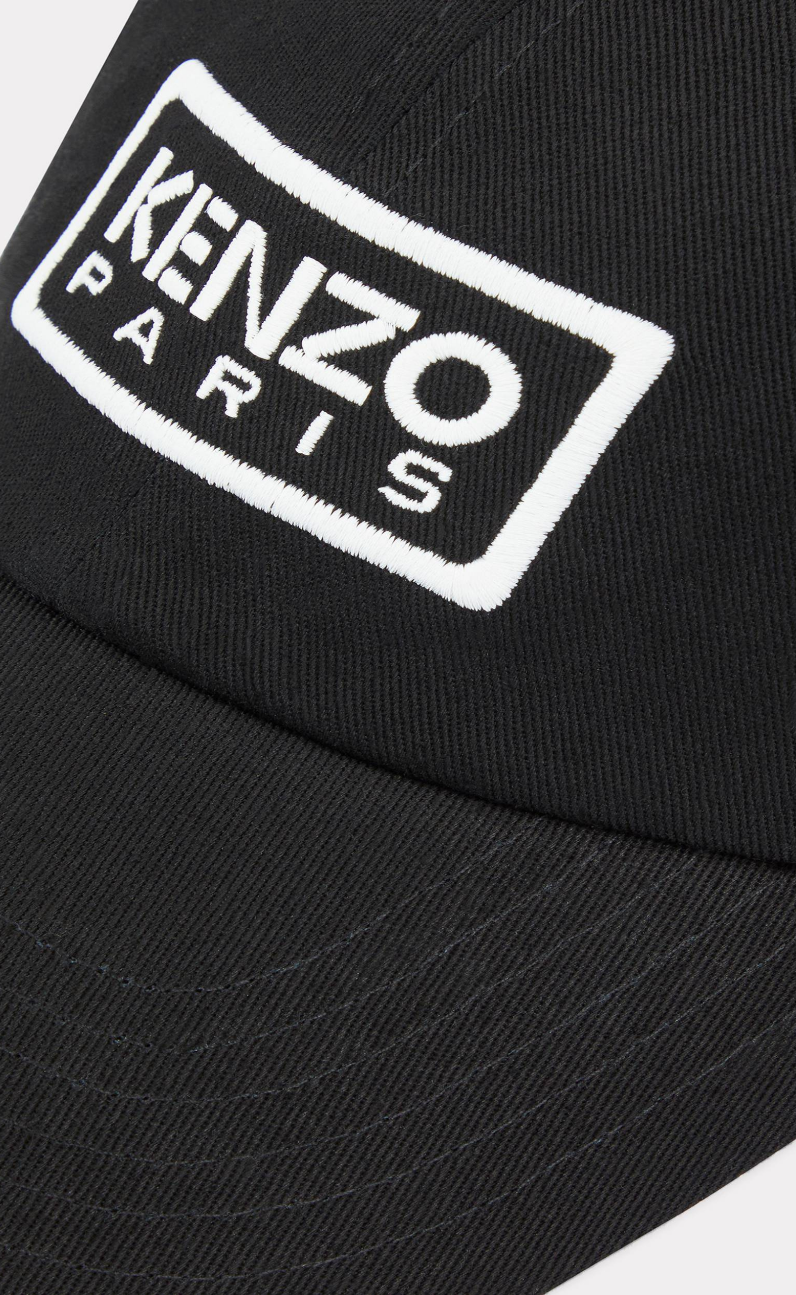 KENZO TAG BLACK HAT
