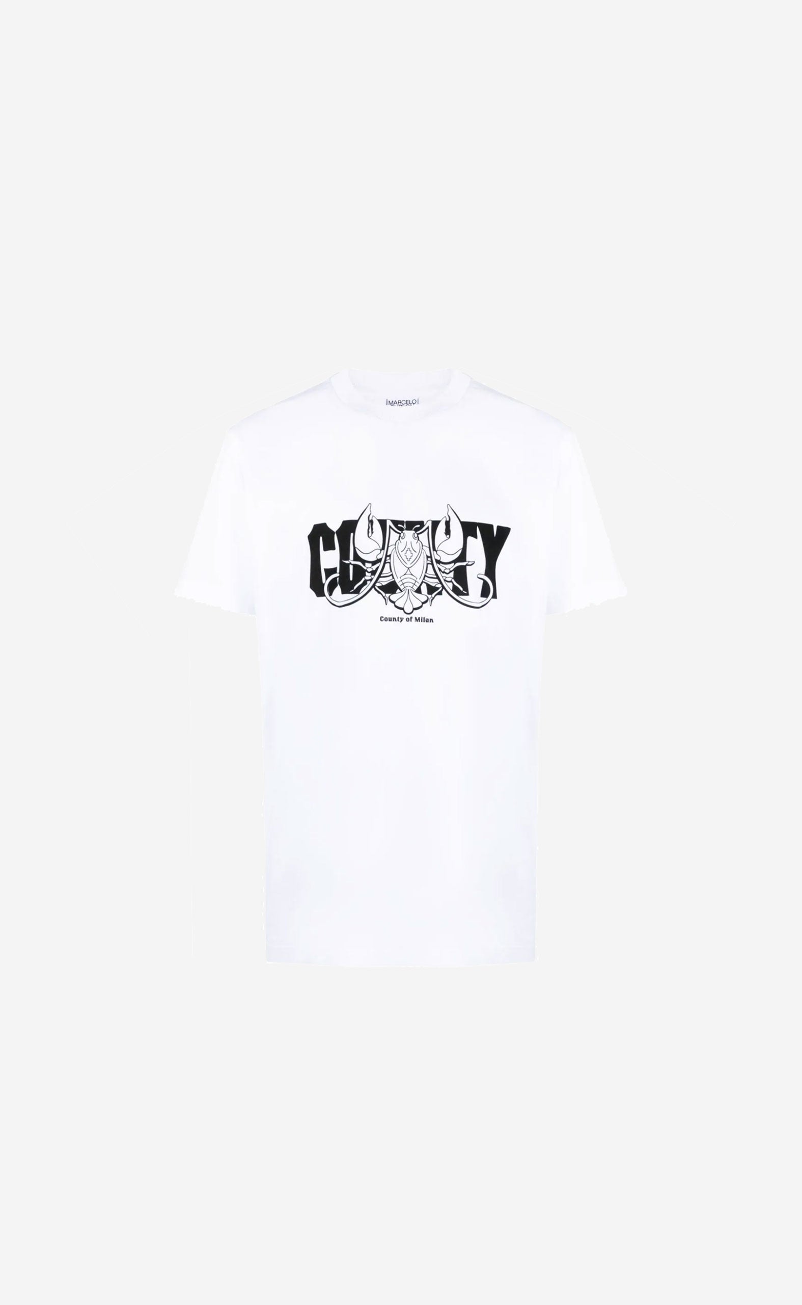 LANGOSTA REGULAR T-SHIRT WHITE BLACK