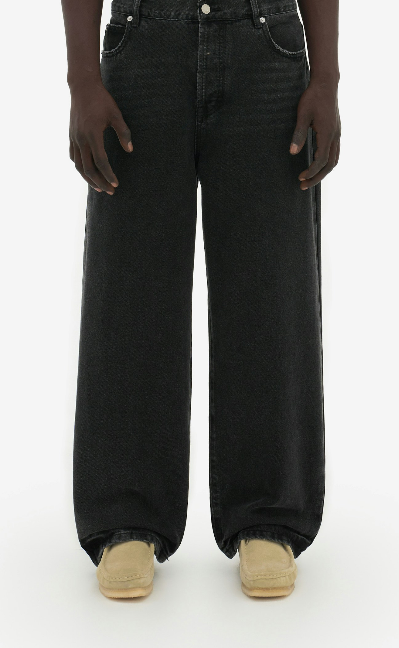 LEMMY FADED BLACK JEANS