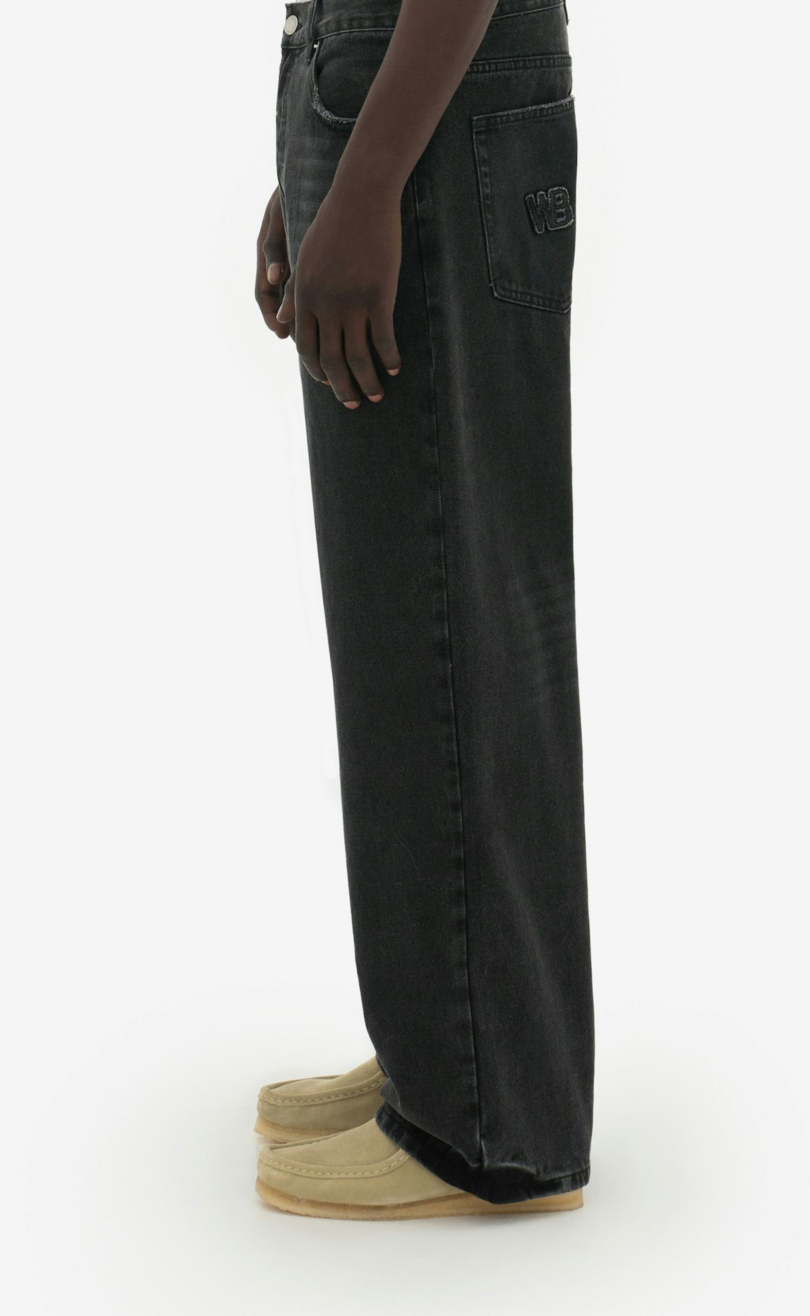 LEMMY FADED BLACK JEANS