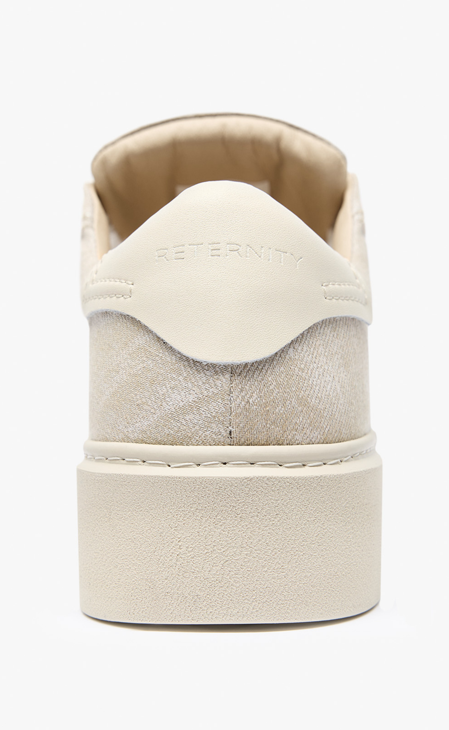 LE PROMENEUR CREAM SNEAKERS