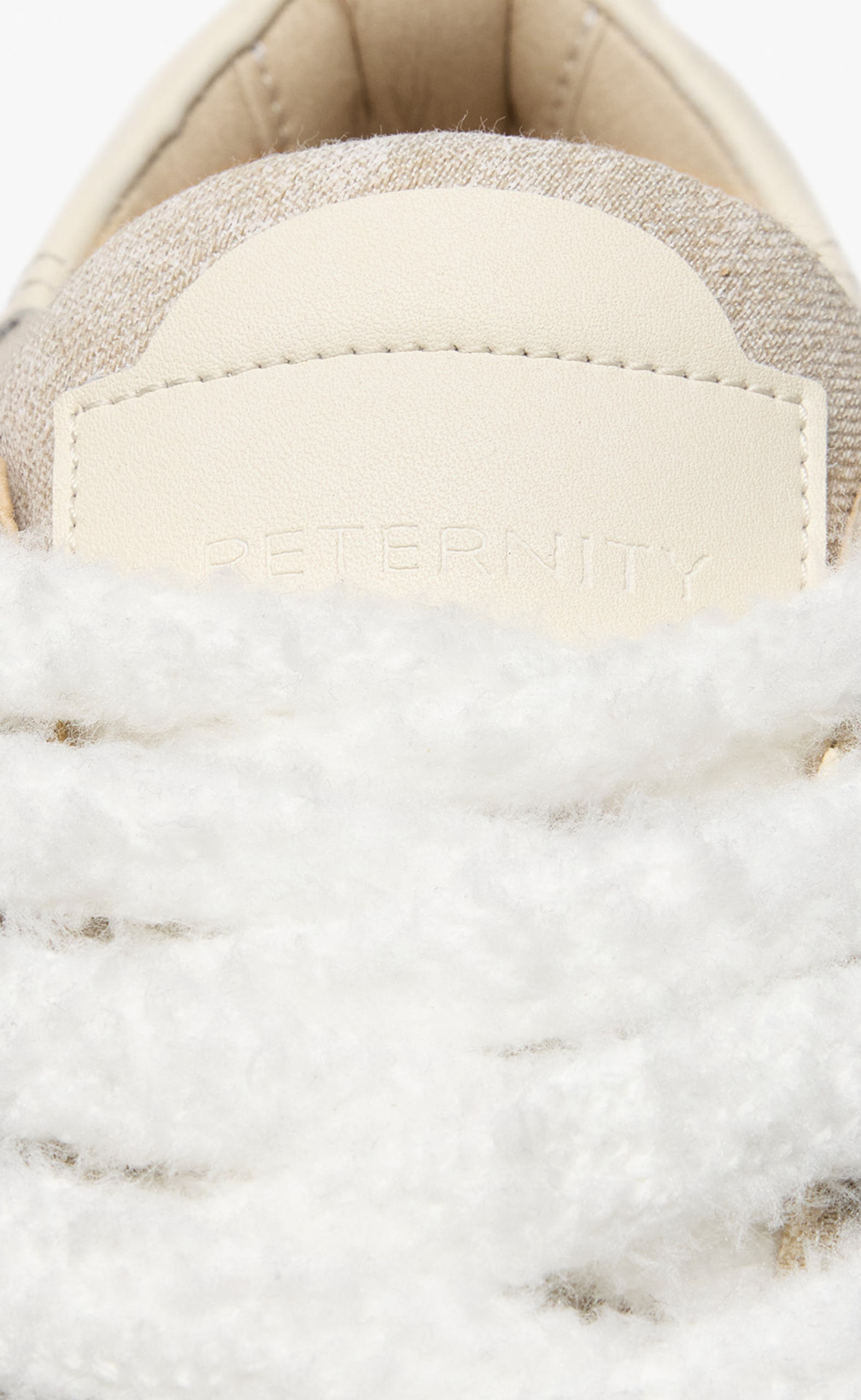 LE PROMENEUR CREAM SNEAKERS