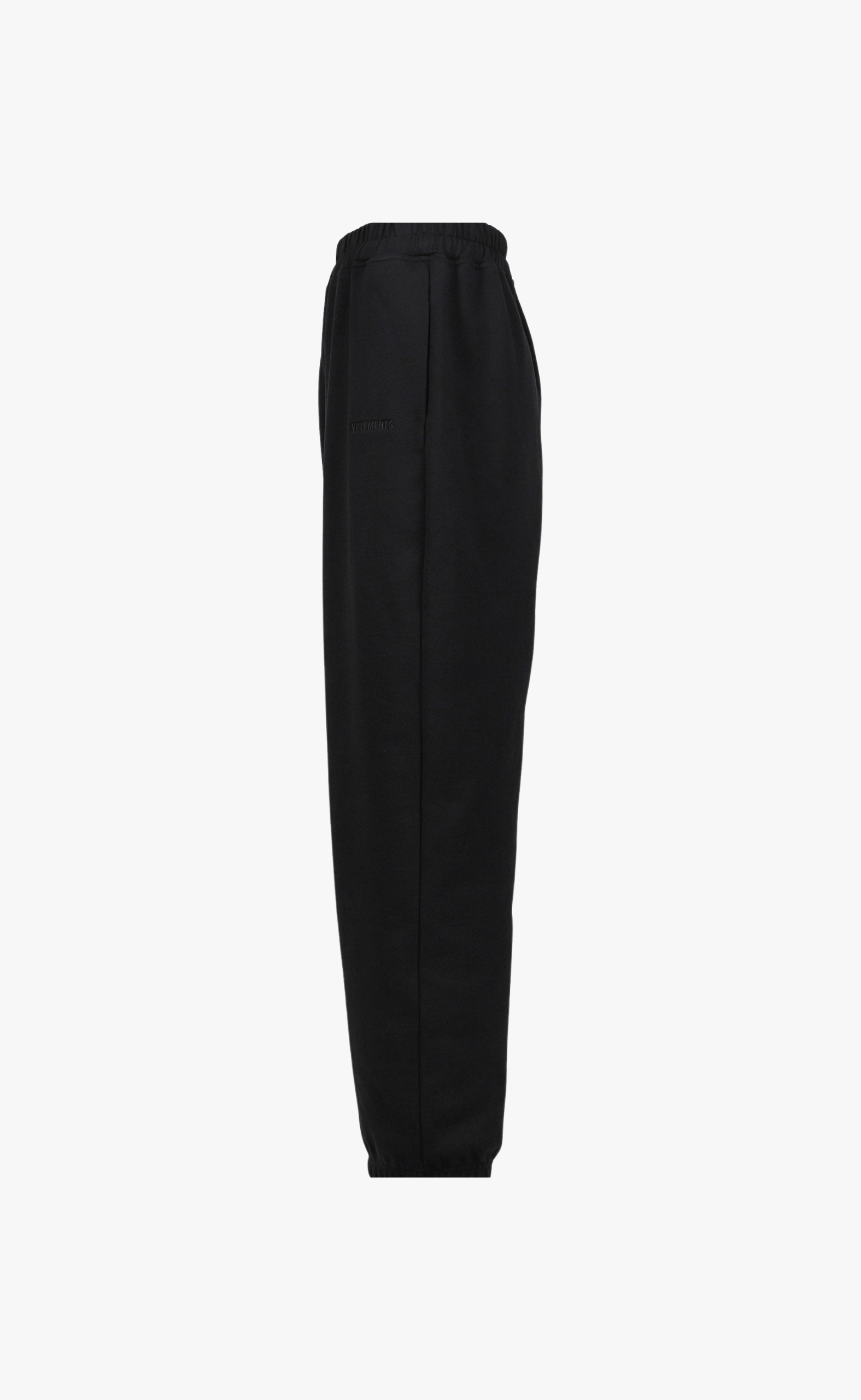 LOGO BLACK SWEATPANTS