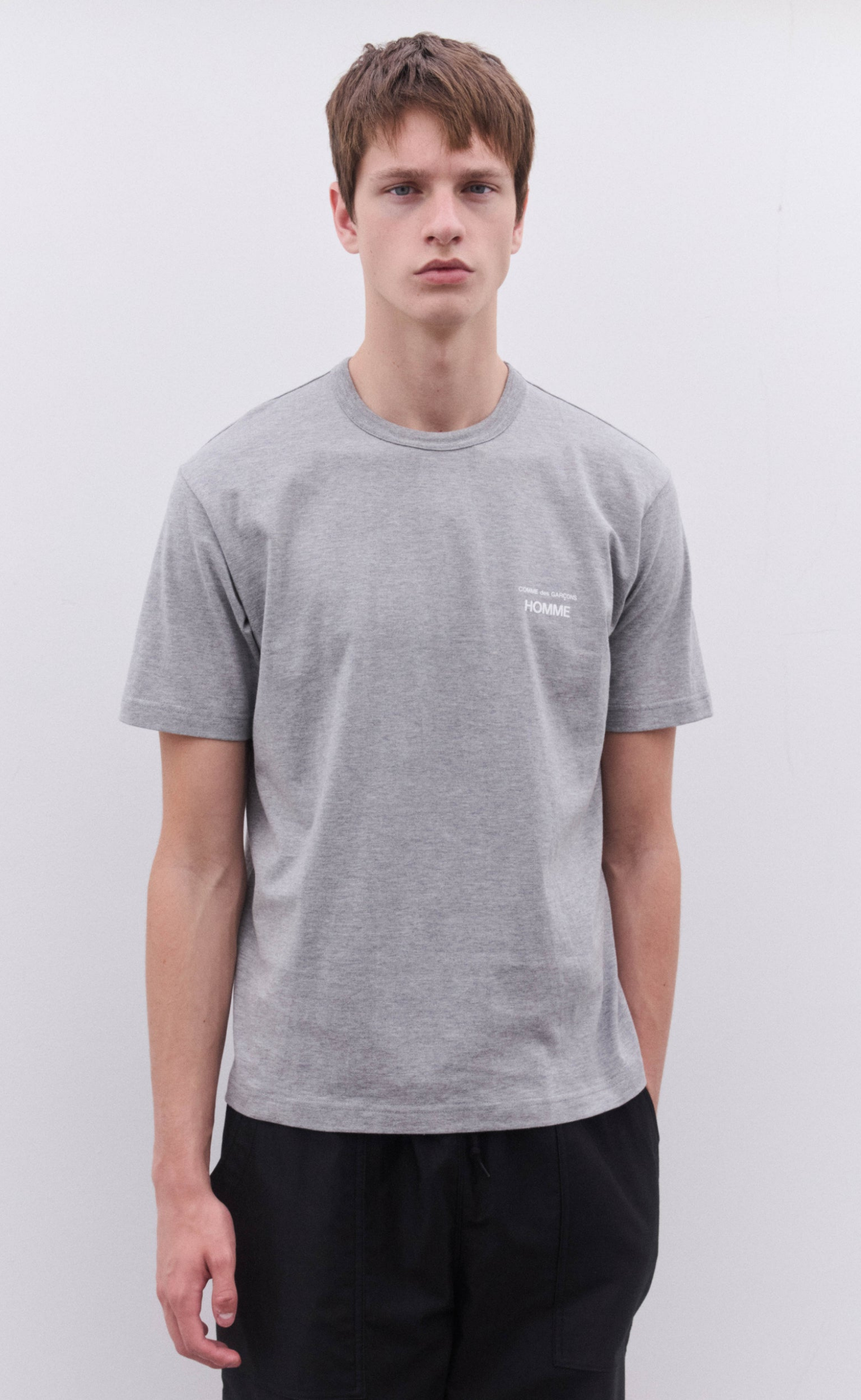 LOGO GREY T-SHIRT