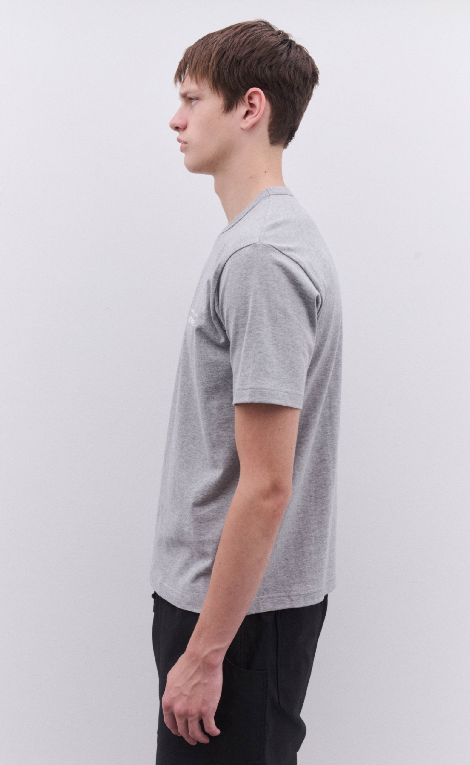 LOGO GREY T-SHIRT