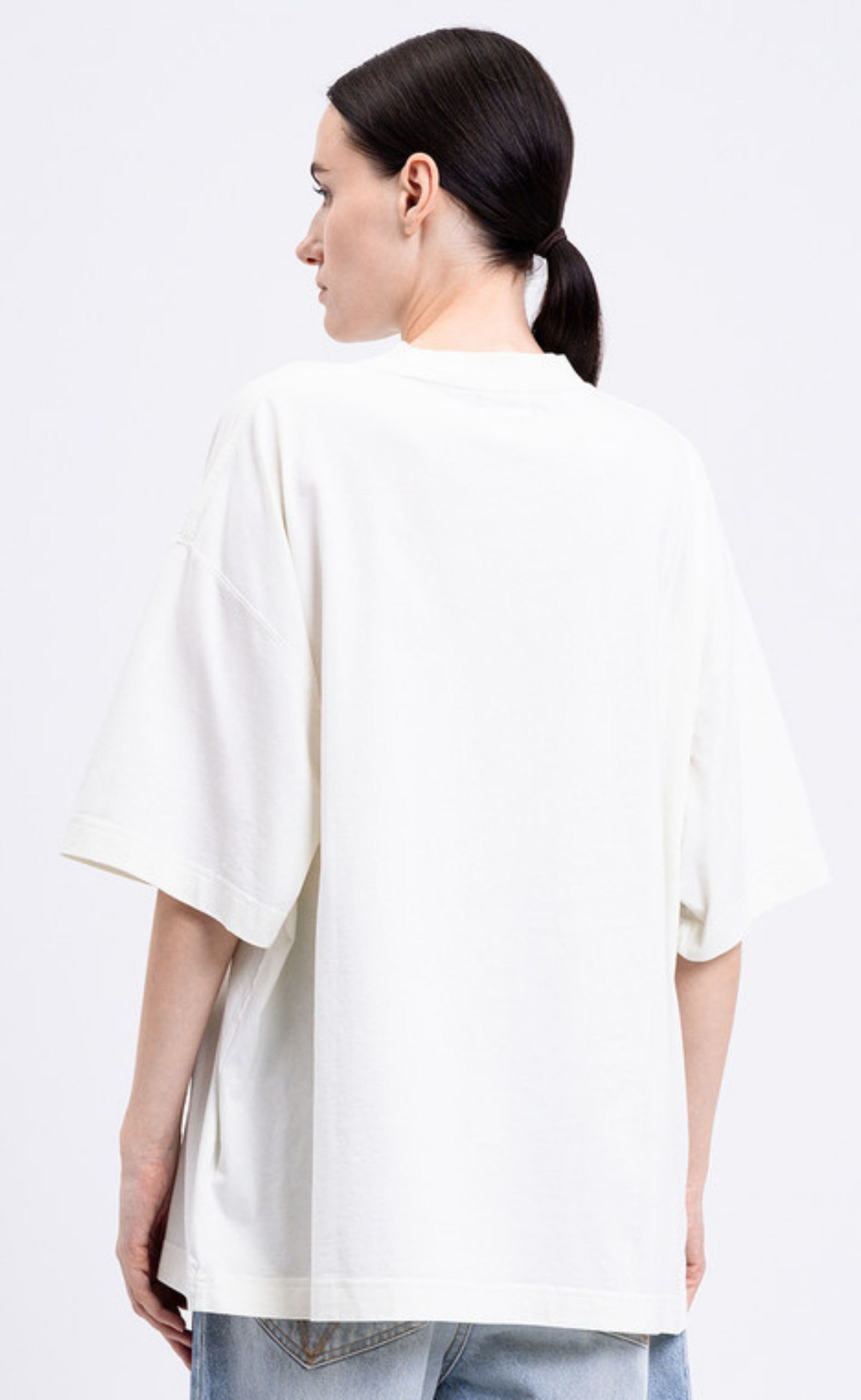 LOGO REGULAR ICE WHITE T-SHIRT