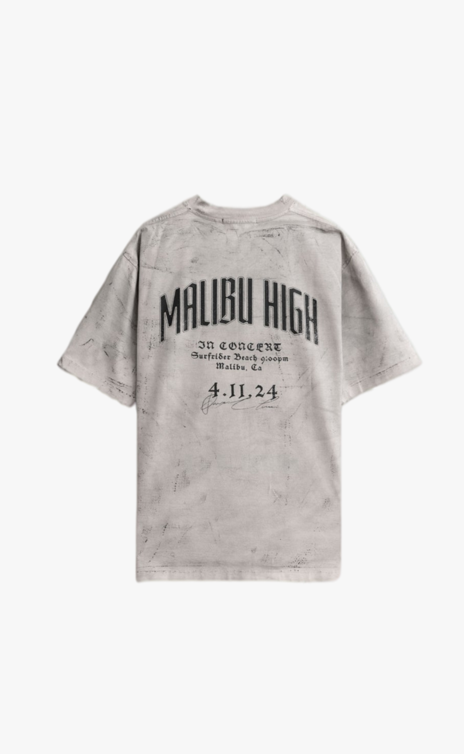 MALIBU HIGH RELAXED CEMENT T-SHIRT