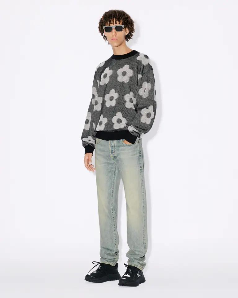 MEDIUM STONE BLUE DENIM MEDIUM STONE BARA SLIM JEANS