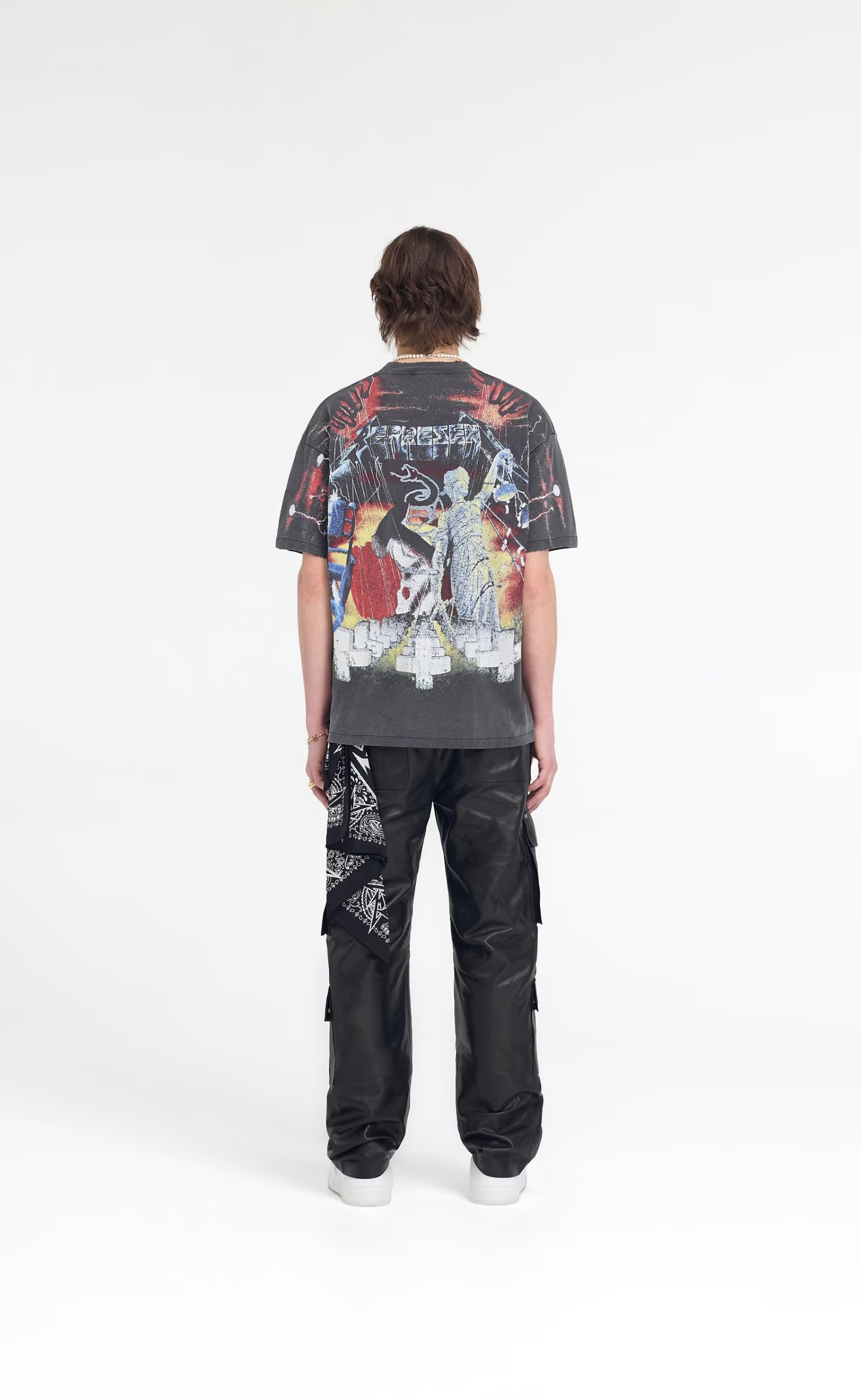 METALLICA MASTER OF PUPPETS VINTAGE GREY T-SHIRT