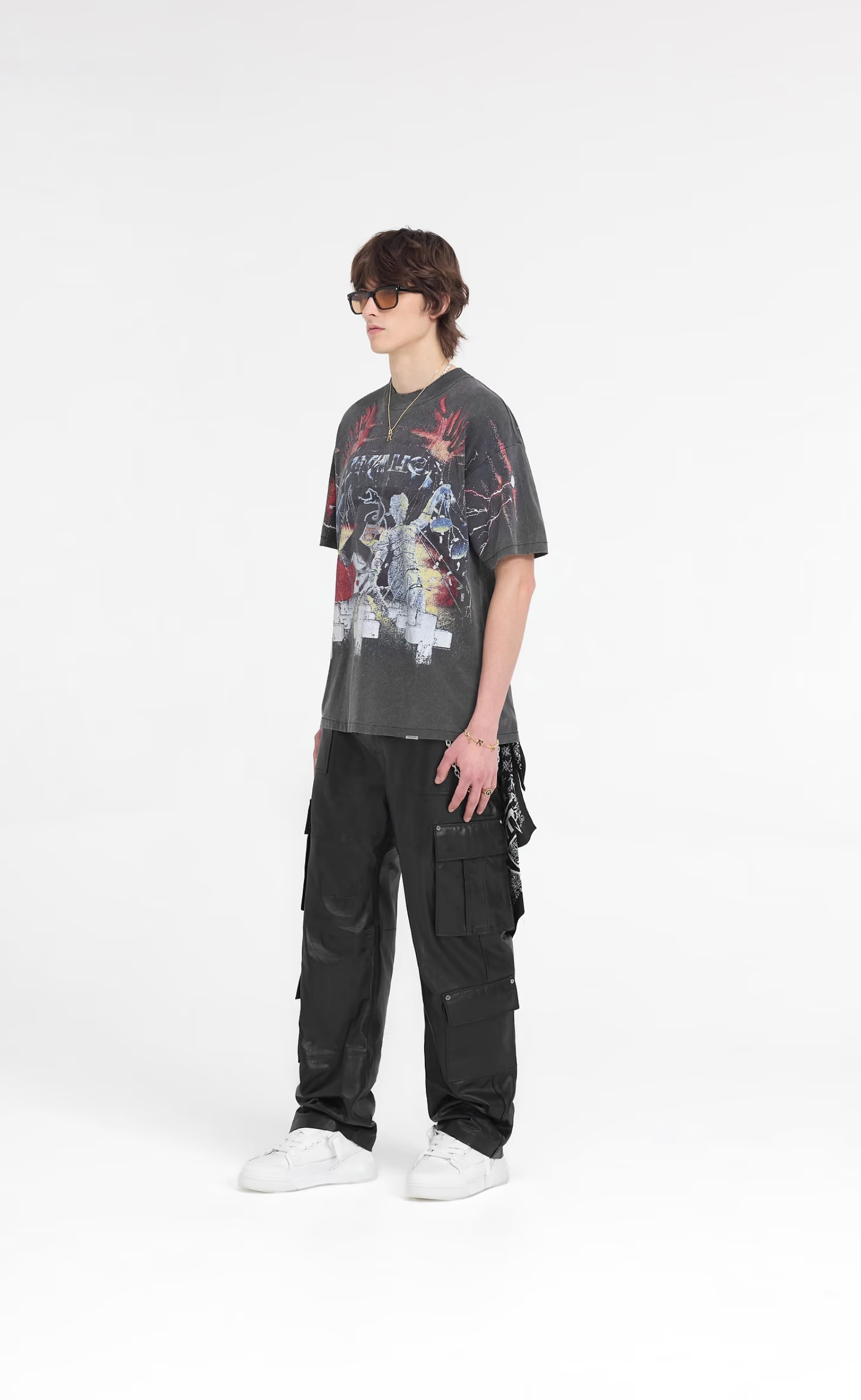 METALLICA MASTER OF PUPPETS VINTAGE GREY T-SHIRT