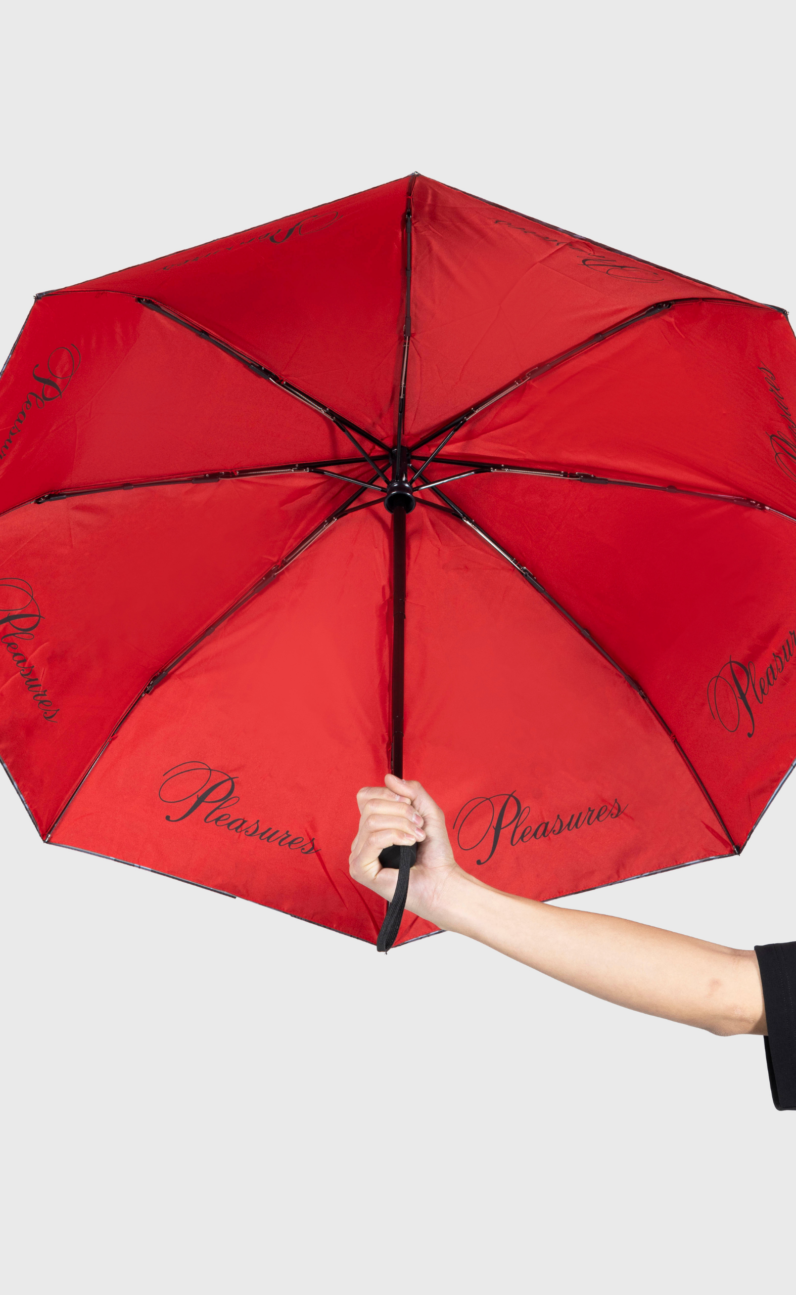 NEWSPRINT BLACK UMBRELLA