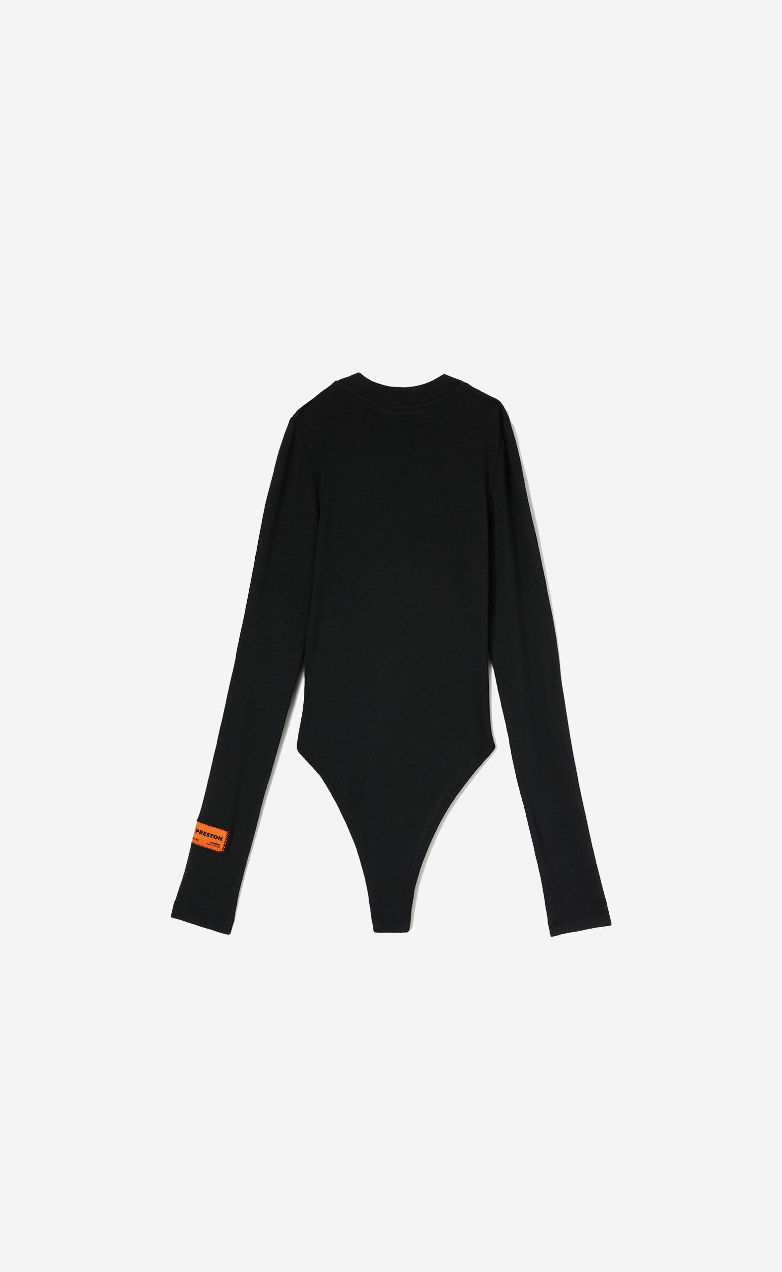 NF CTNMB LS KNIT BODY BLACK WHITE