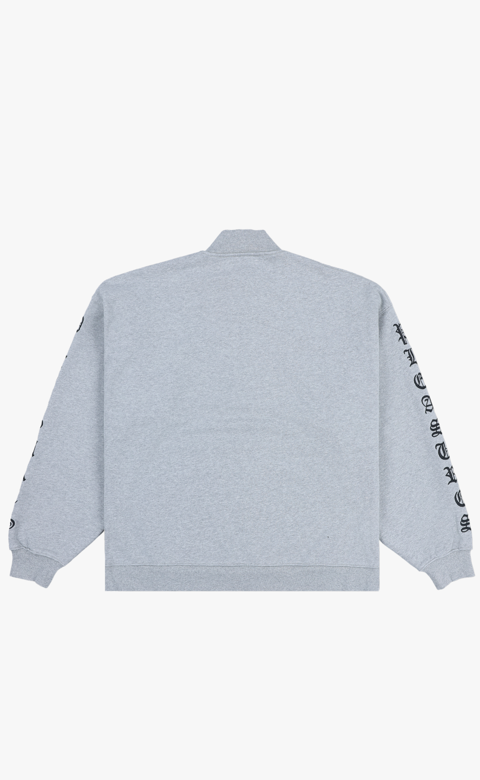 OE GREY QUARTER ZIP