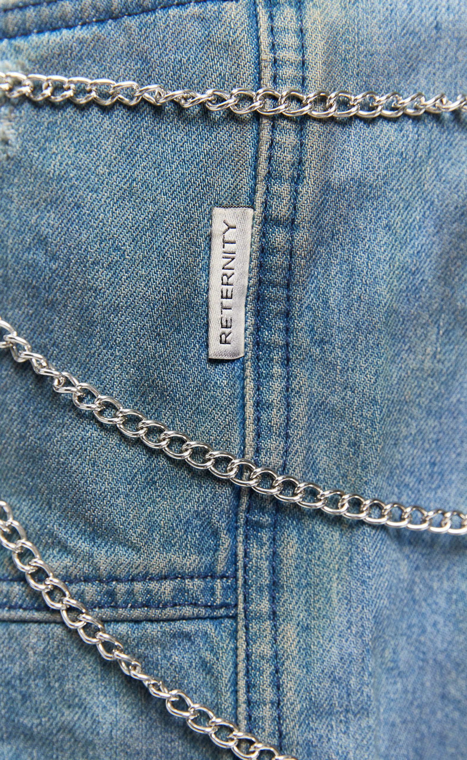 PAINTED ARTISAN WASHED BLUE SHORTS