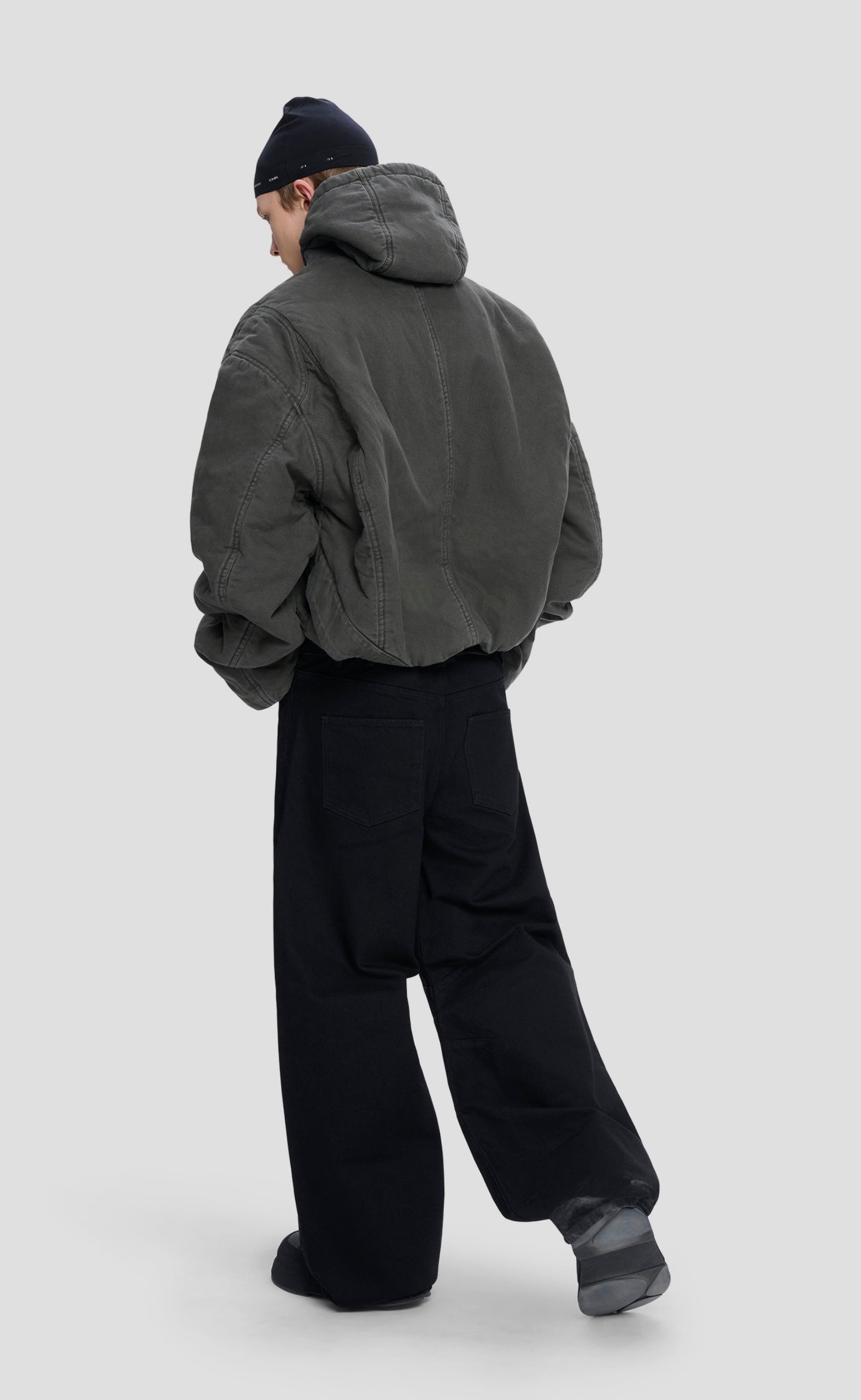 PARAMETRICAL WORKER GREY JACKET