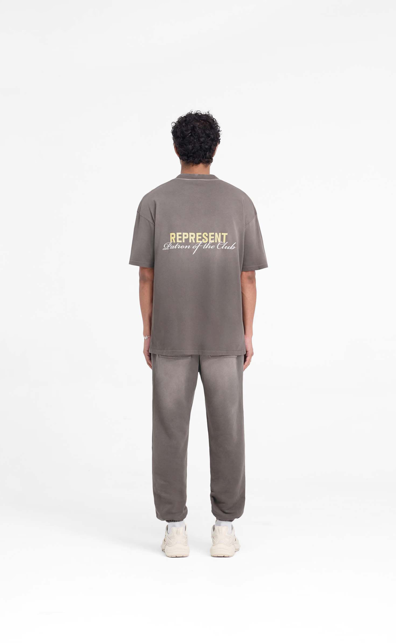 PATRON OF THE CLUB WASHED OLIVE T-SHIRT