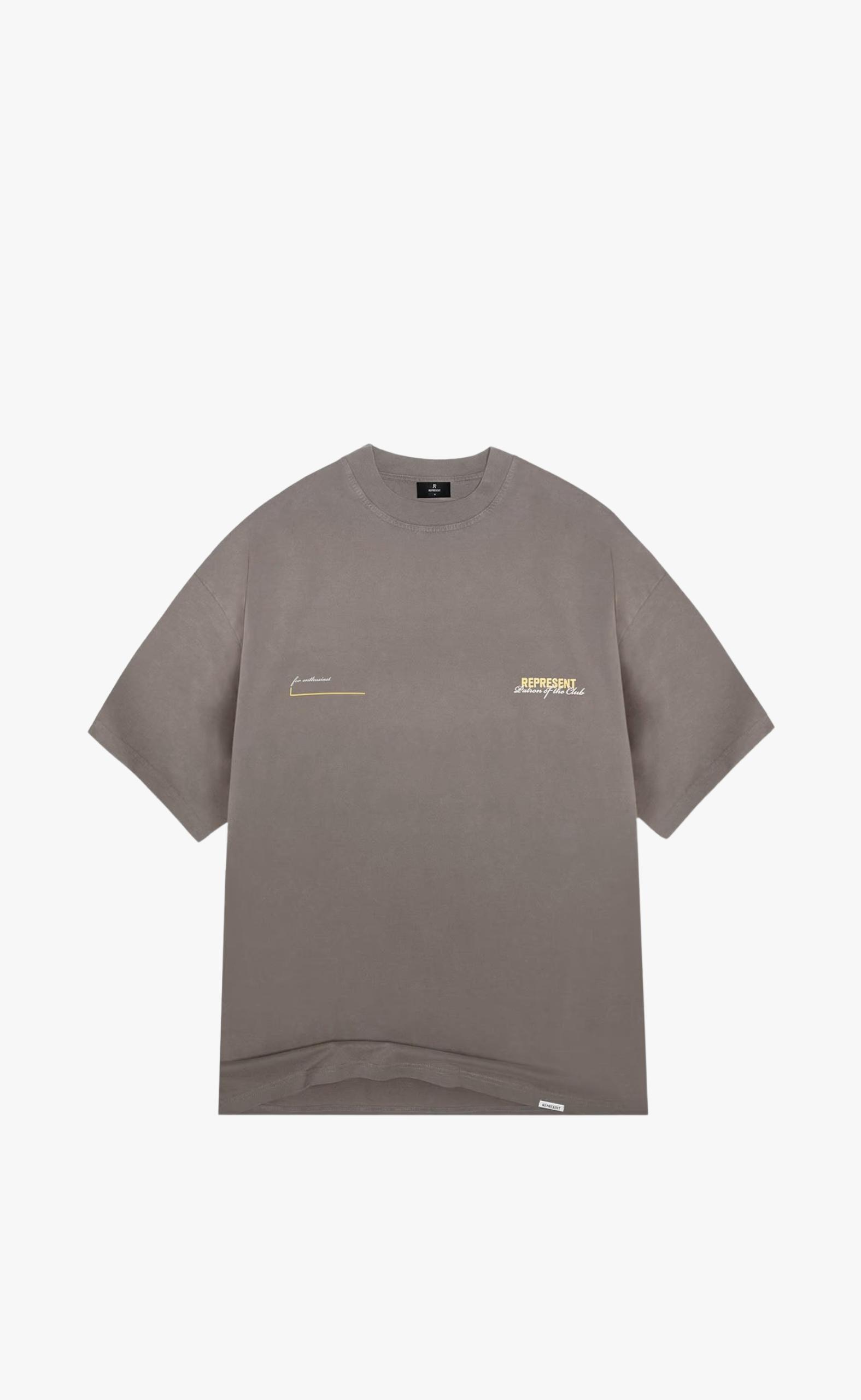 PATRON OF THE CLUB WASHED OLIVE T-SHIRT