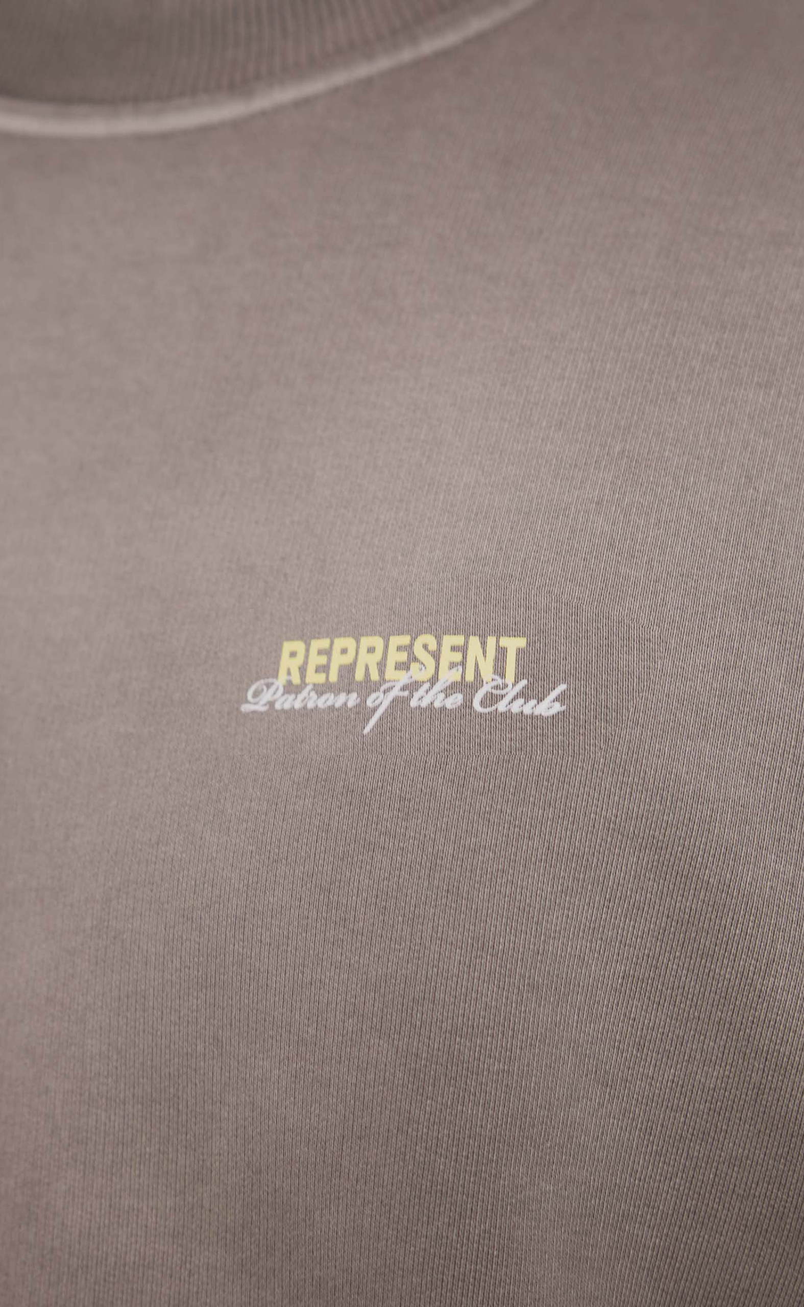 PATRON OF THE CLUB WASHED OLIVE T-SHIRT