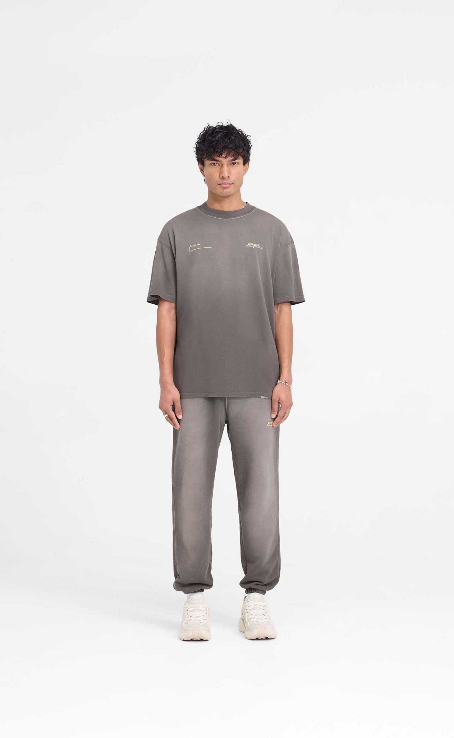 PATRON OF THE CLUB WASHED OLIVE T-SHIRT