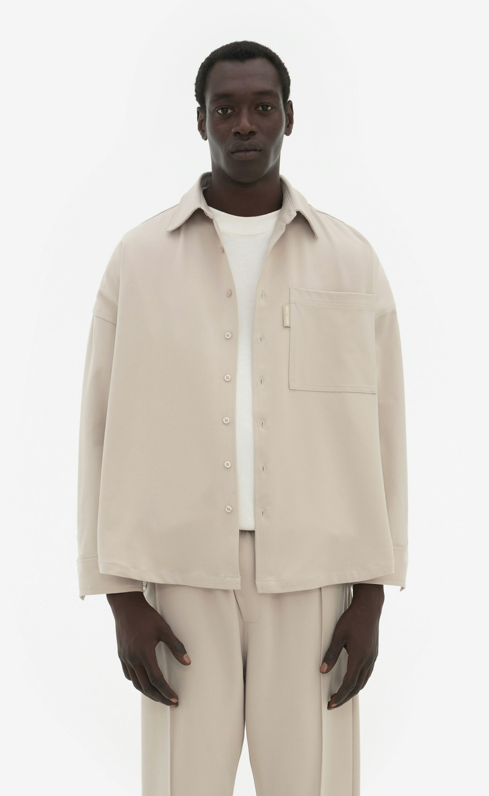 PAULO TAUPE SHIRT