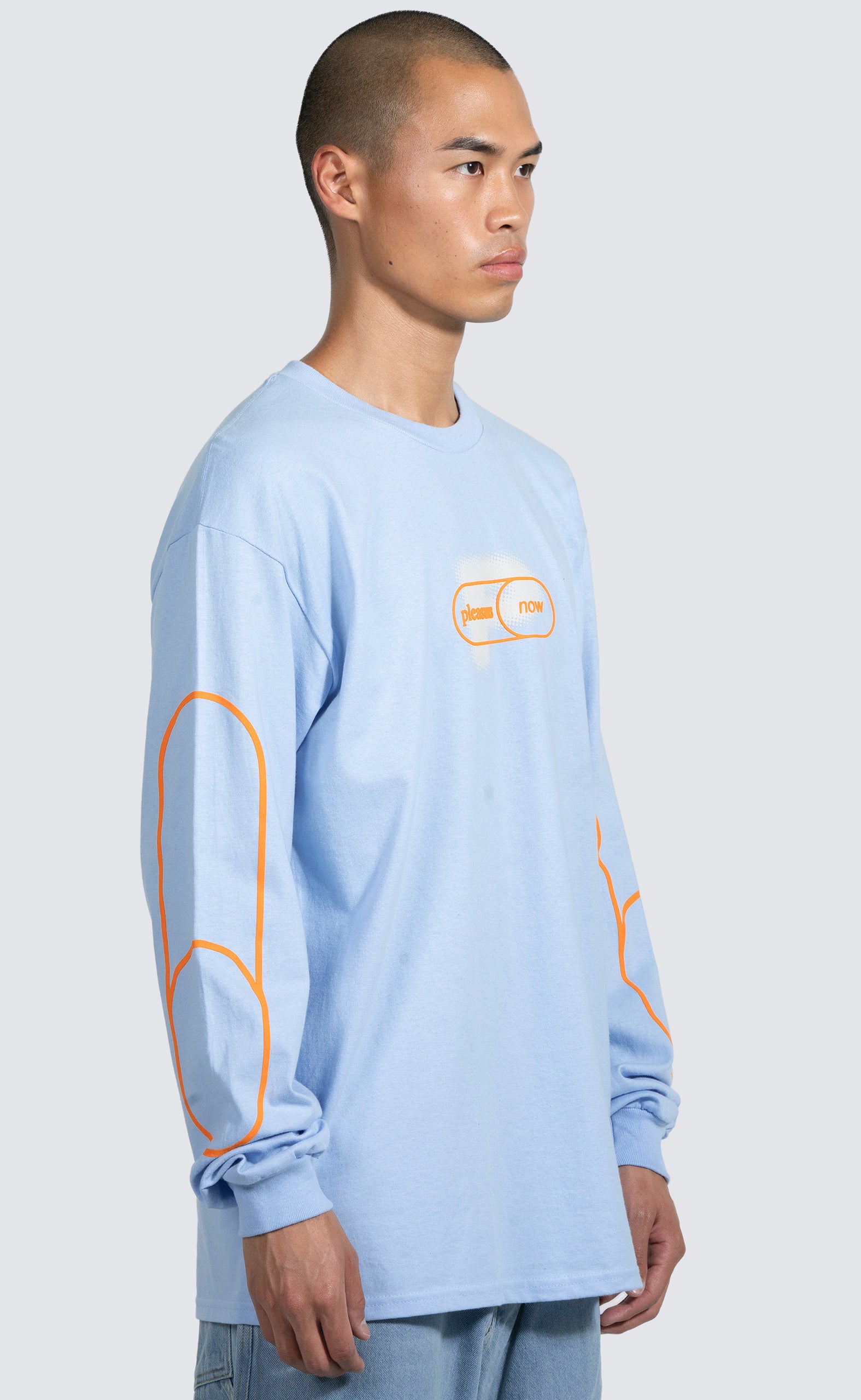 PIXEL P BLUE LONGSLEEVE
