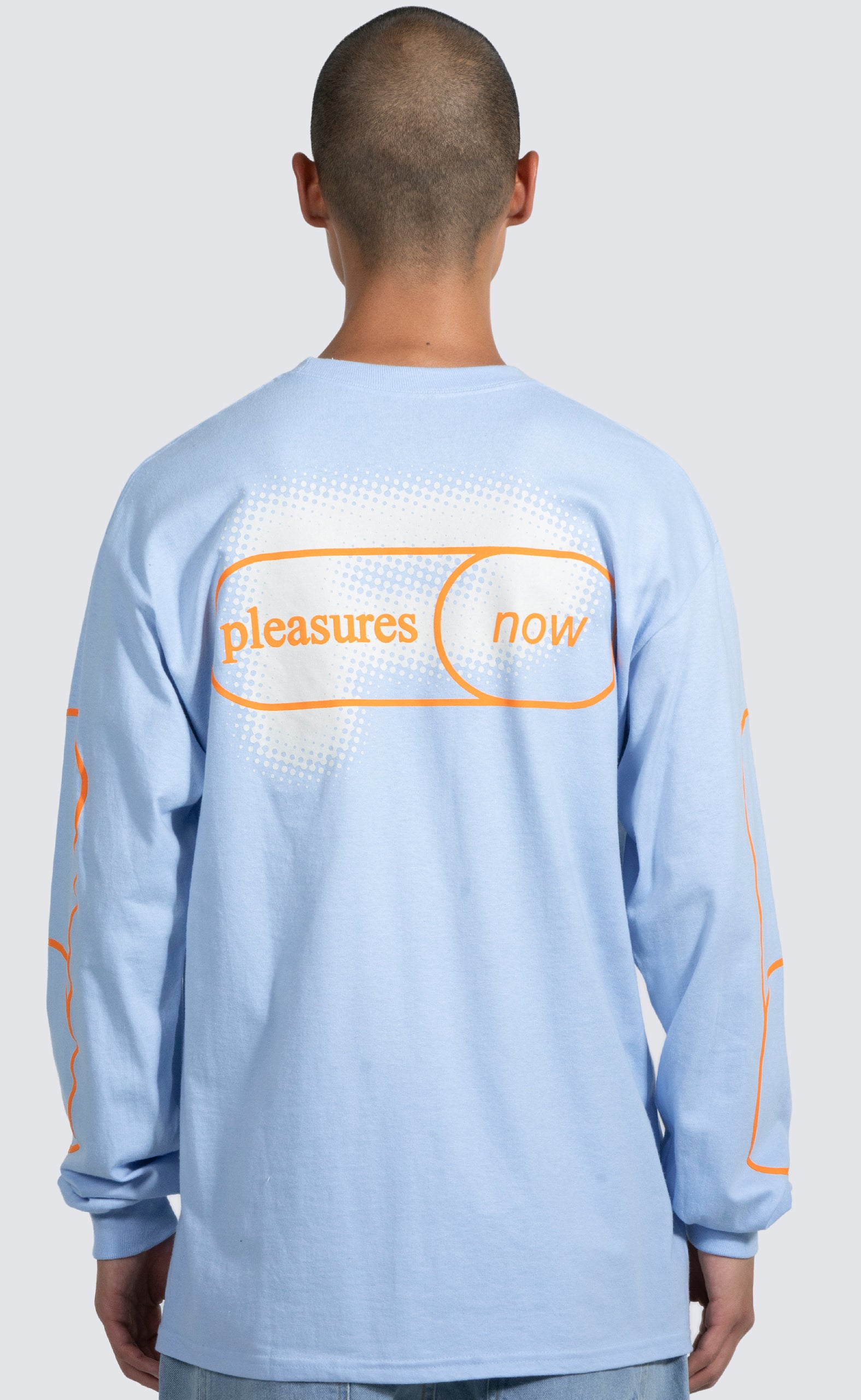 PIXEL P BLUE LONGSLEEVE