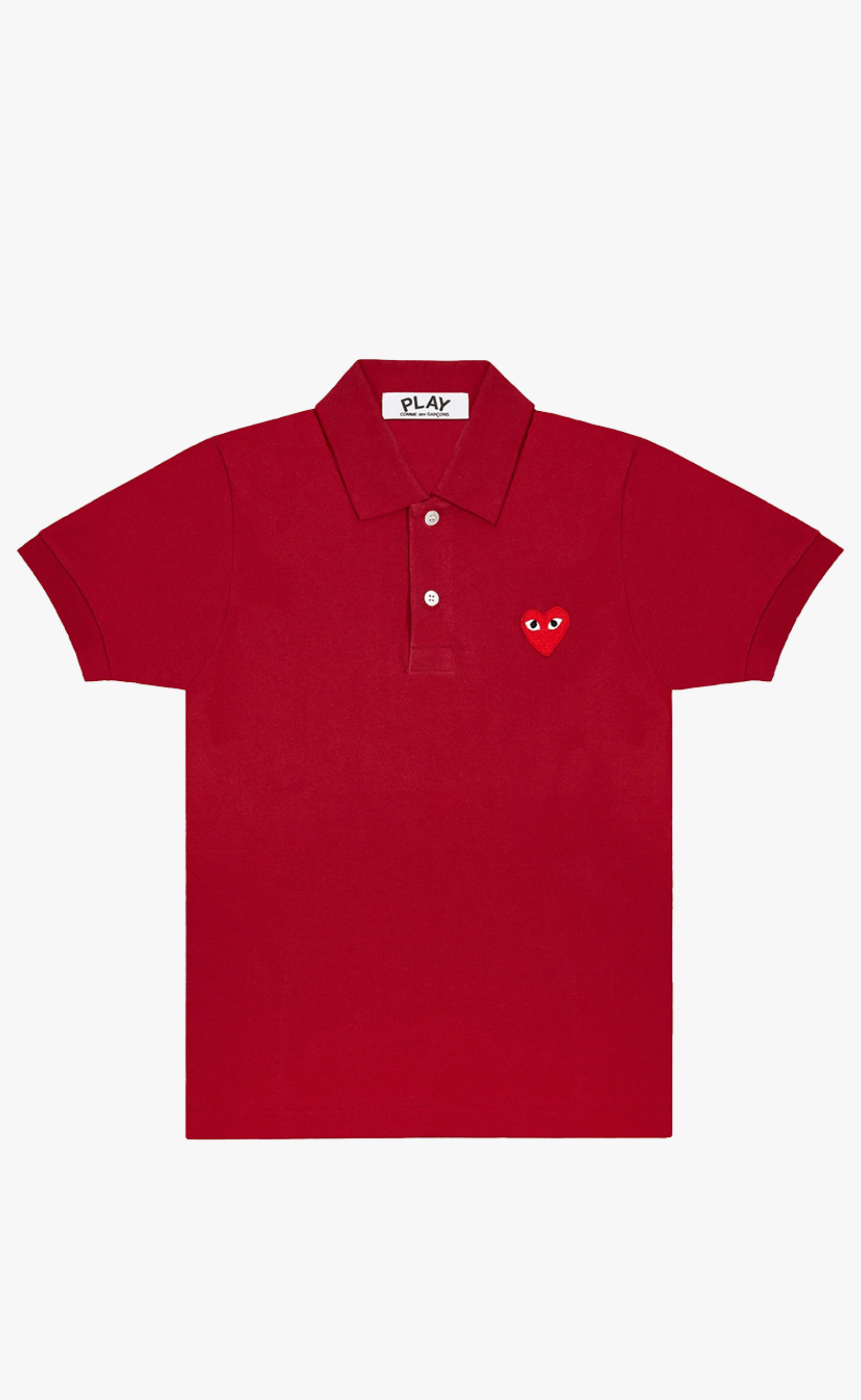 PLAY POLO RED HEART BURGUNDY T-SGIRT