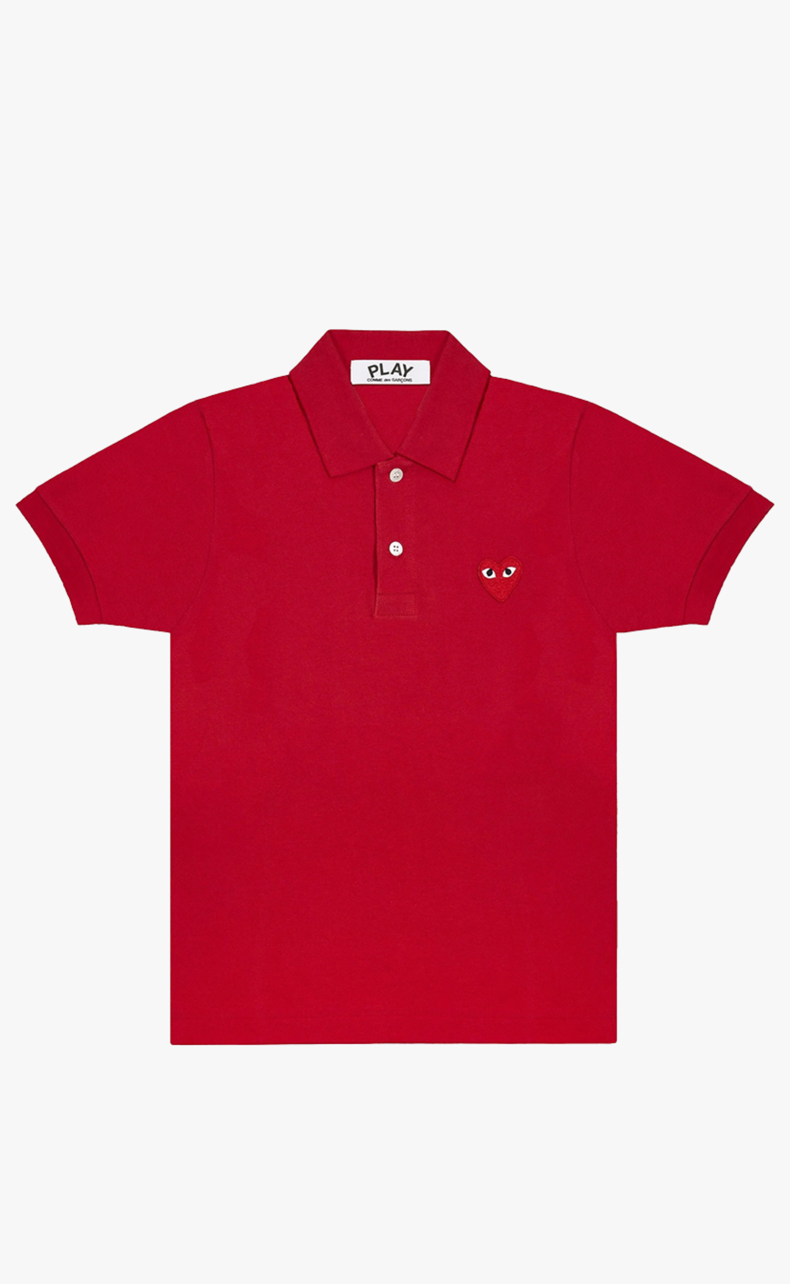 PLAY POLO RED HEART RED T-SGIRT