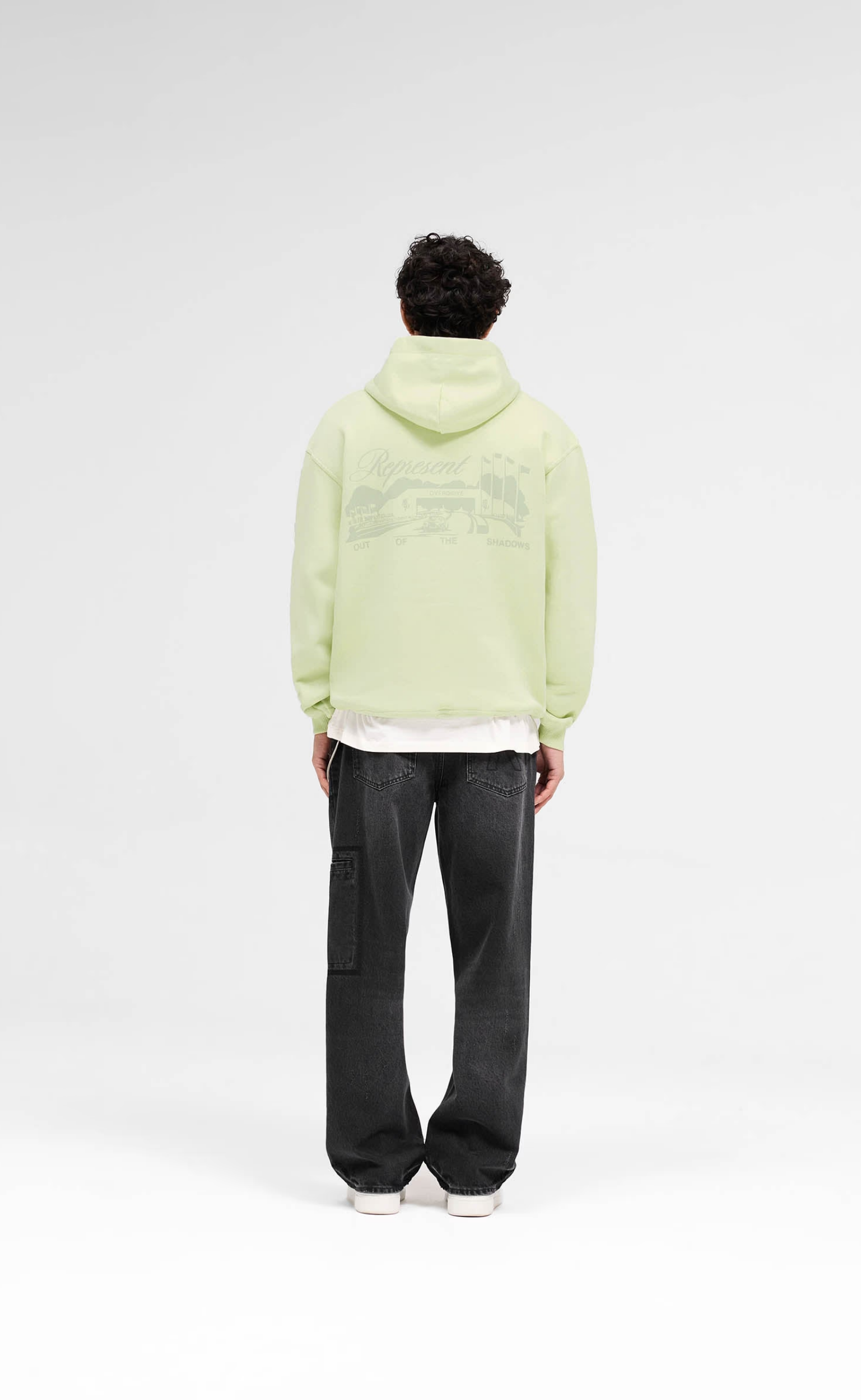RACE WAY MATCHA HOODIE