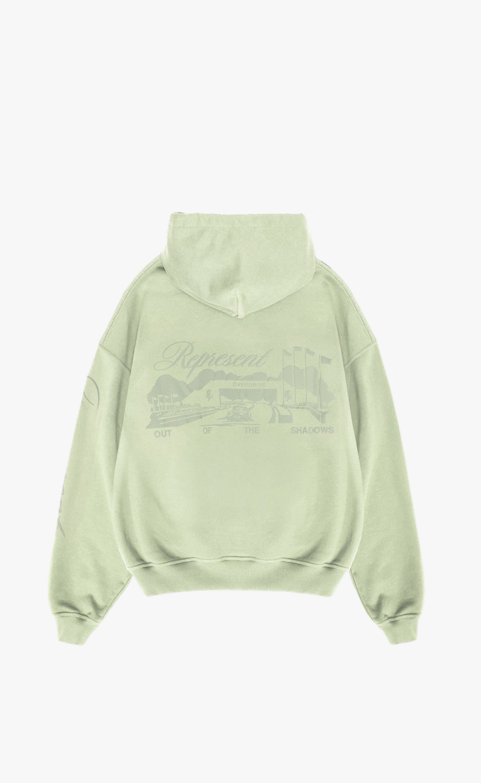 RACE WAY MATCHA HOODIE