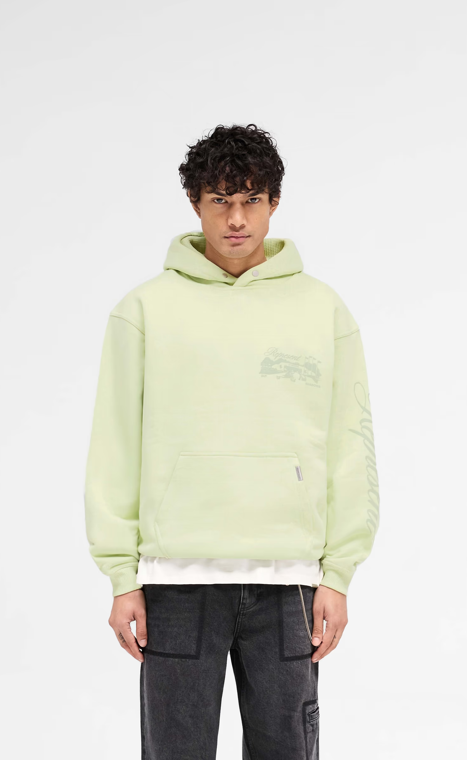 RACE WAY MATCHA HOODIE