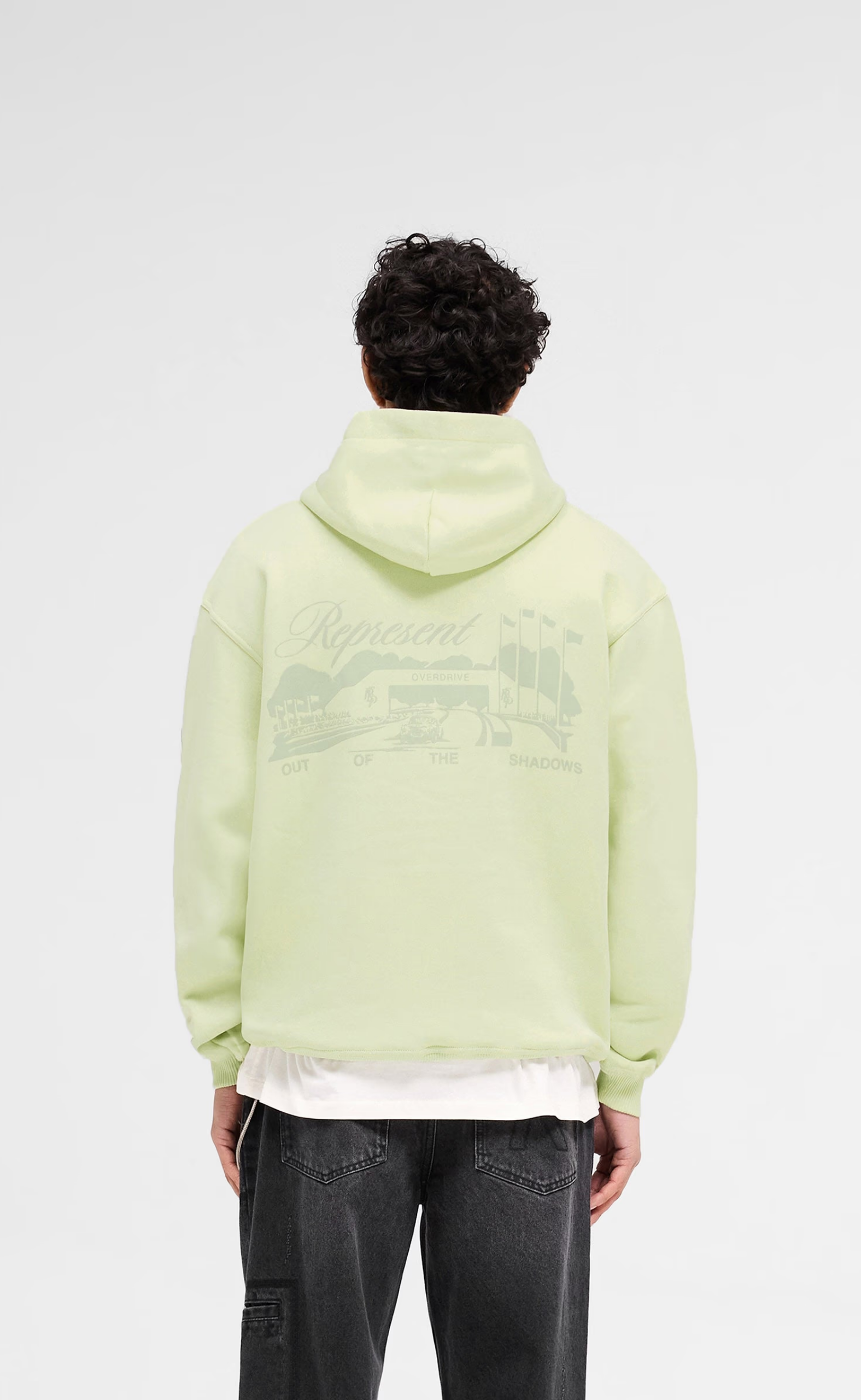 RACE WAY MATCHA HOODIE