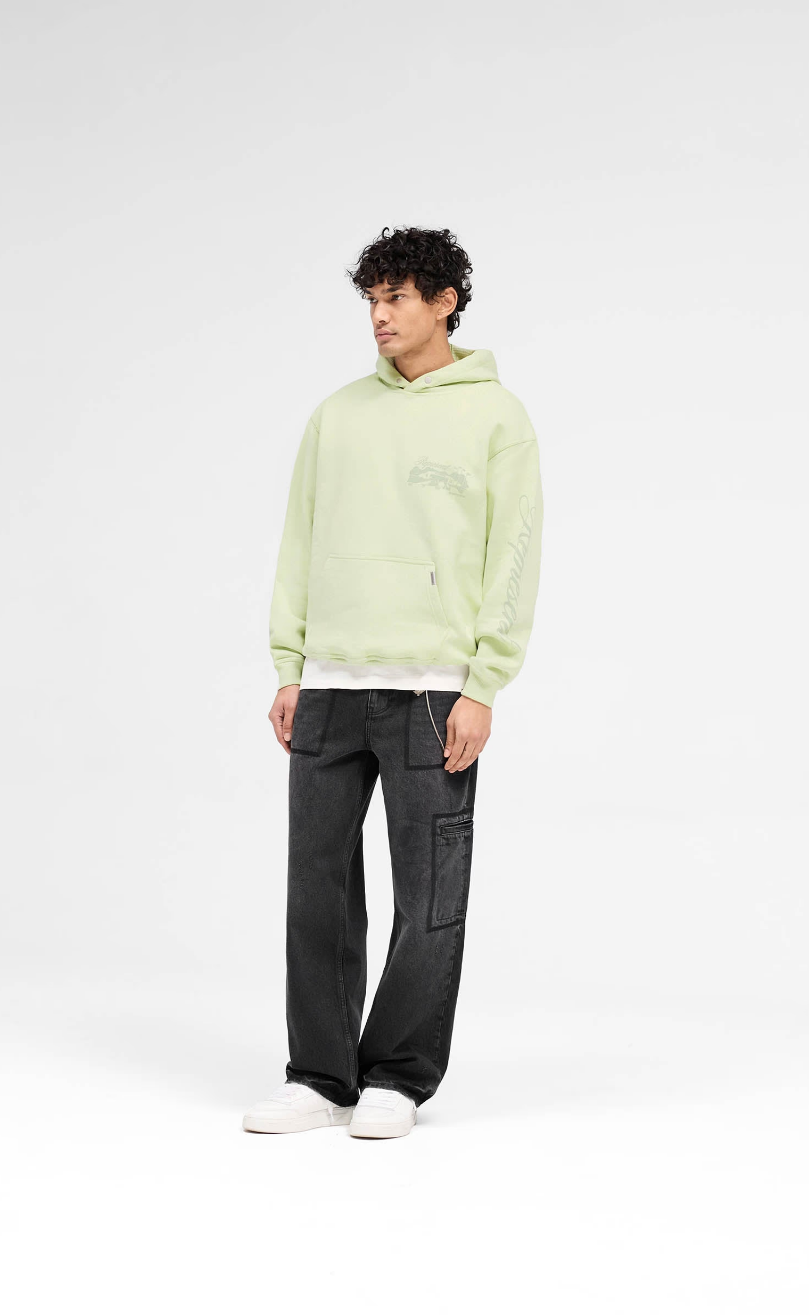RACE WAY MATCHA HOODIE