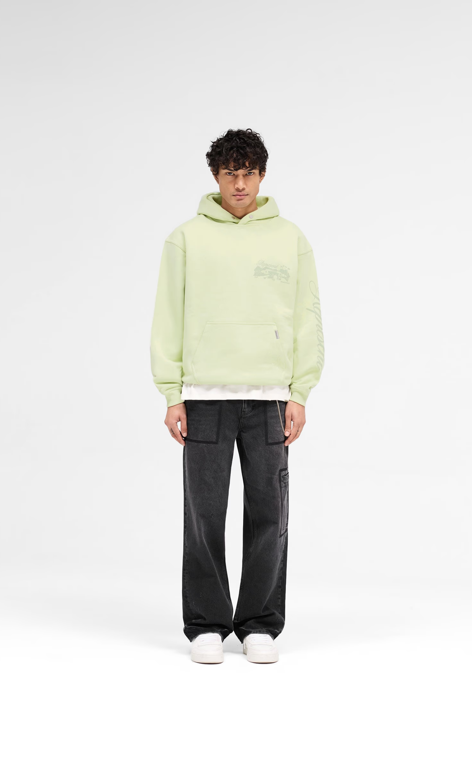RACE WAY MATCHA HOODIE