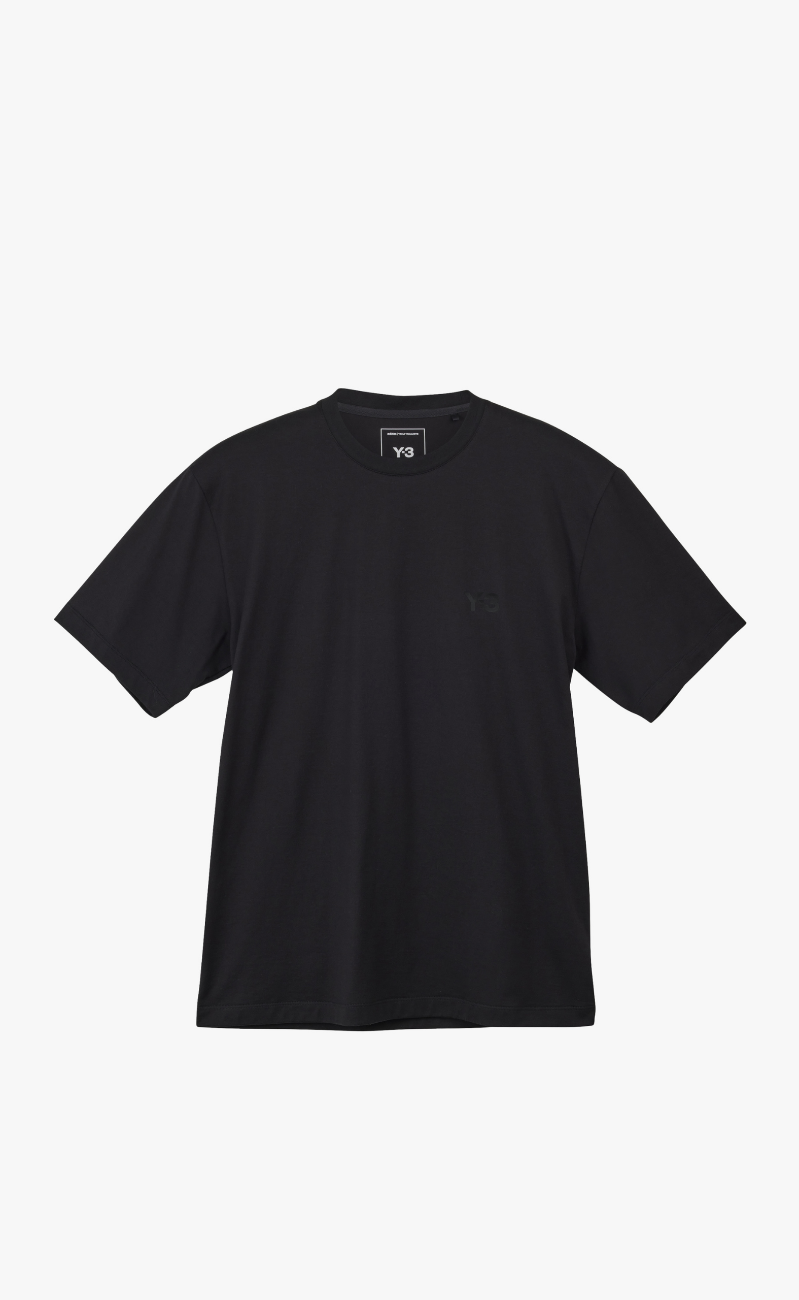 REGULAR BLACK LOGO T-SHIRT