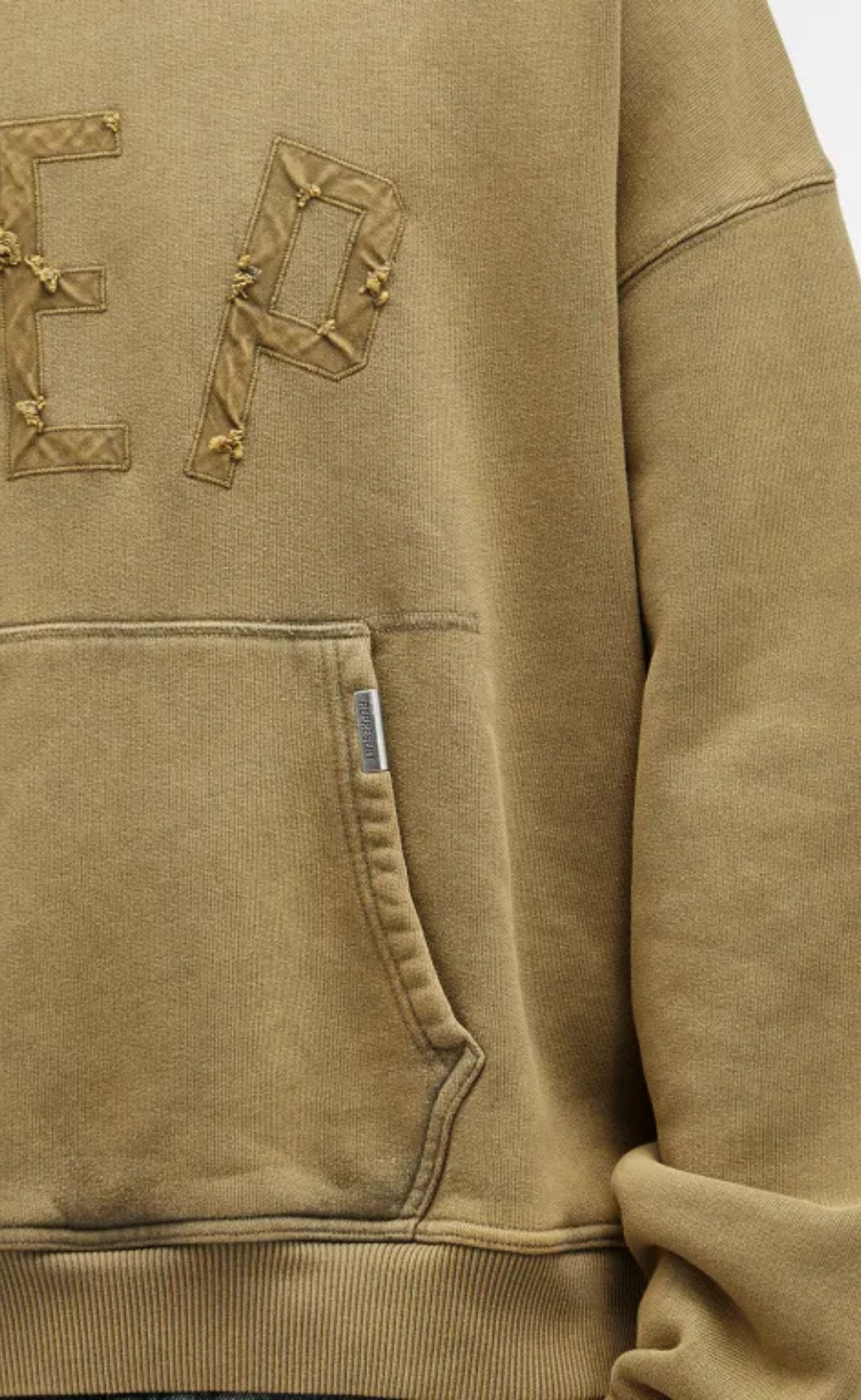 REP APPLIQUE FAWN HOODIE