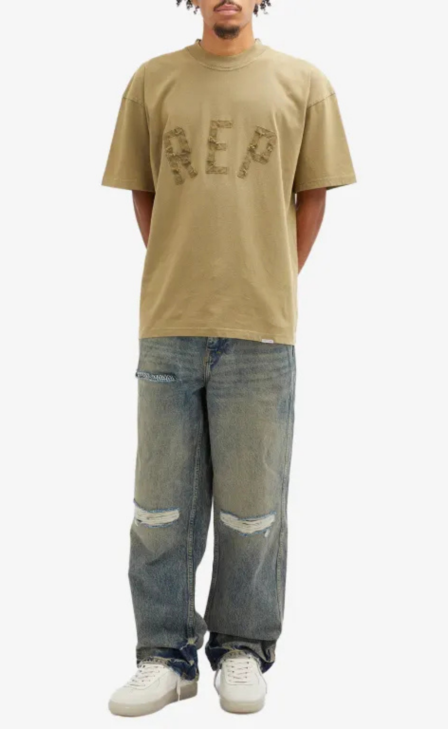 REP APPLIQUE FAWN T-SHIRT